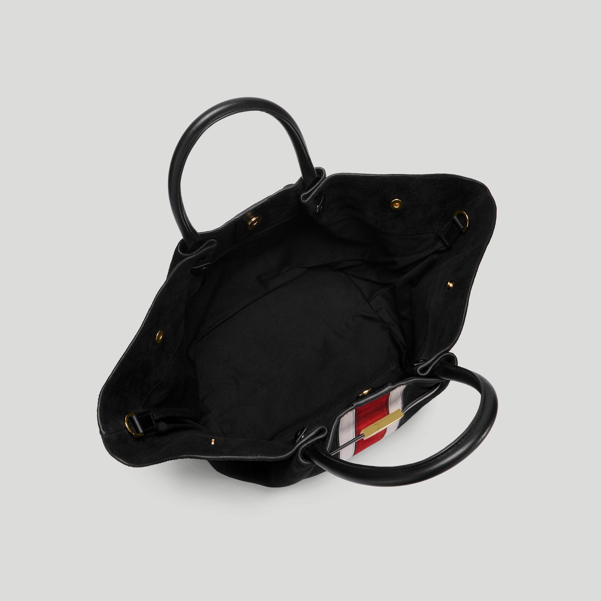 Exclusive The Midi New York — Midi — Size black suede & berry suede — Back View