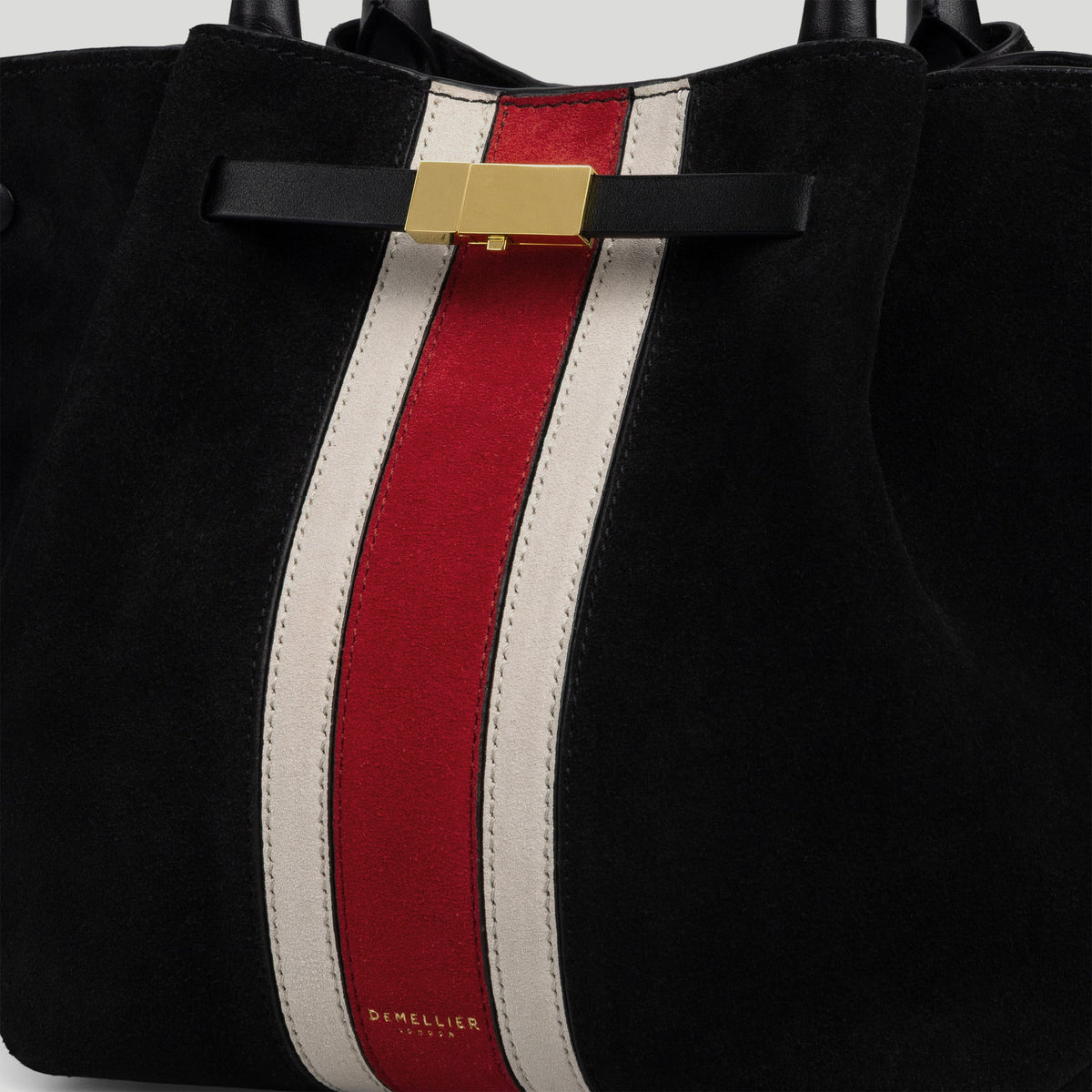 Exclusive The Midi New York — Midi — Size black suede & berry suede — Side View