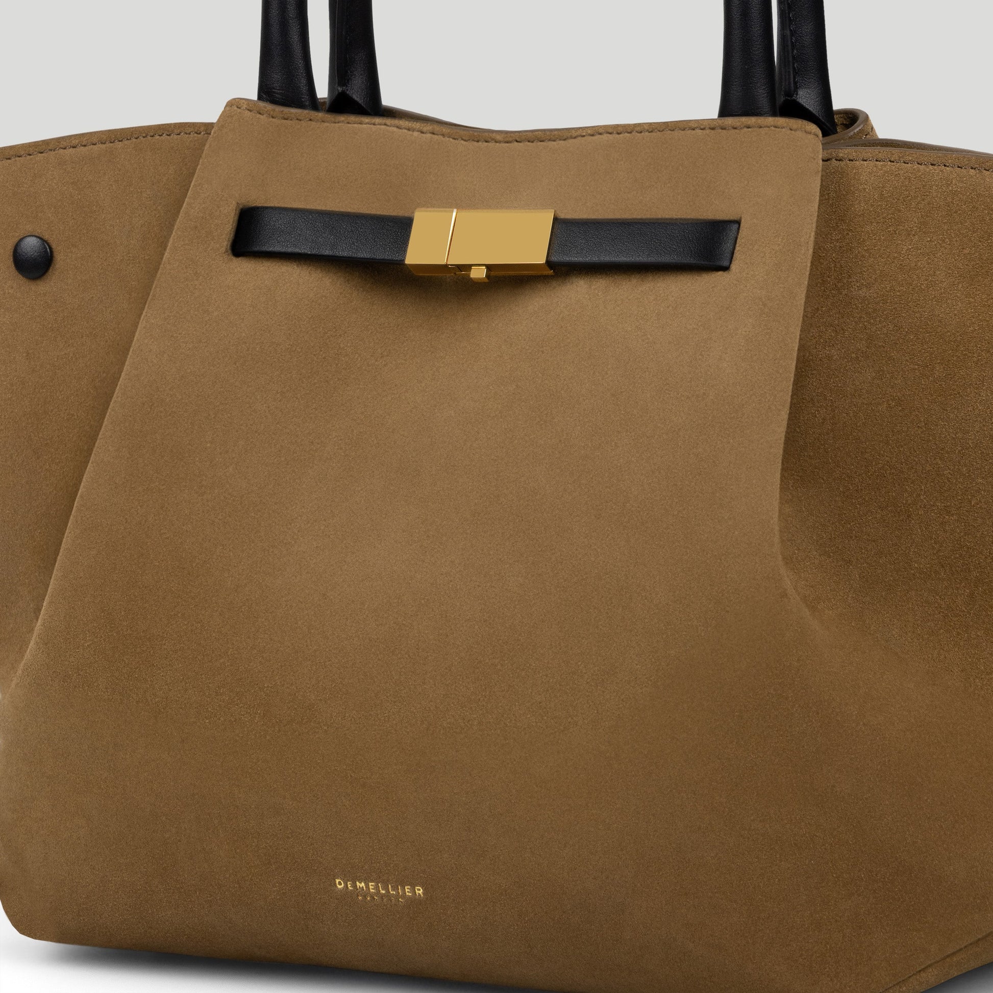 Exclusive The Midi New York — Midi — Size tobacco suede & black smooth — Back View