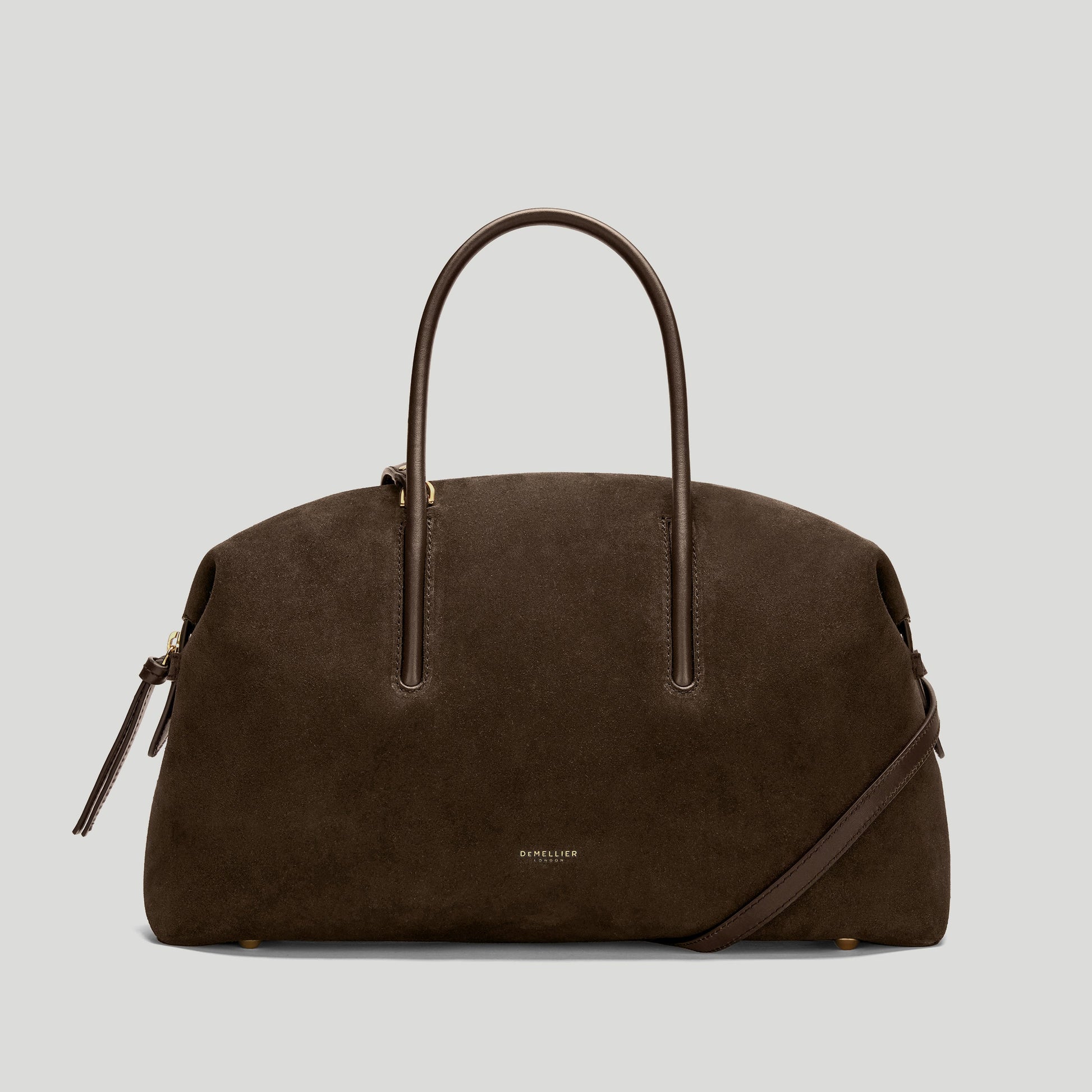 Exclusive The Midi Stockholm — Midi — Size mocha suede & mocha smooth — Front View
