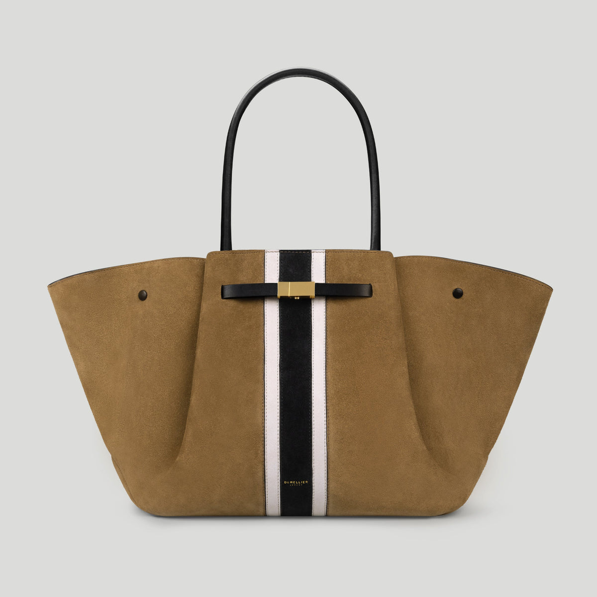 Exclusive The New York — One Size — Size tobacco suede & black suede — Front View