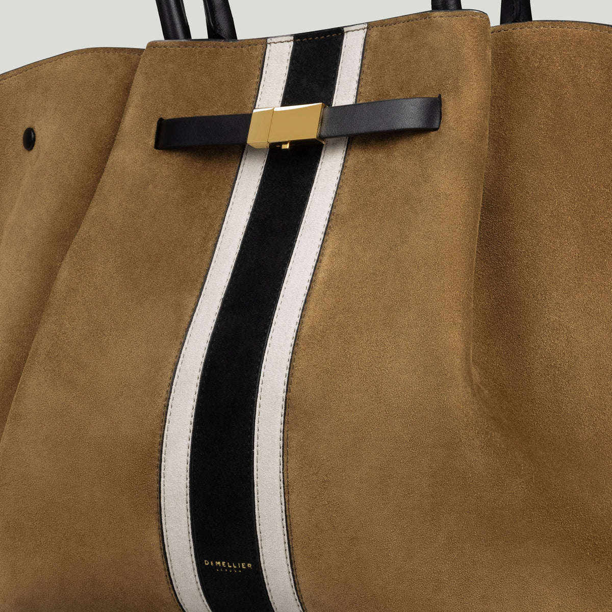 Exclusive The New York — One Size — Size tobacco suede & black suede — Back View