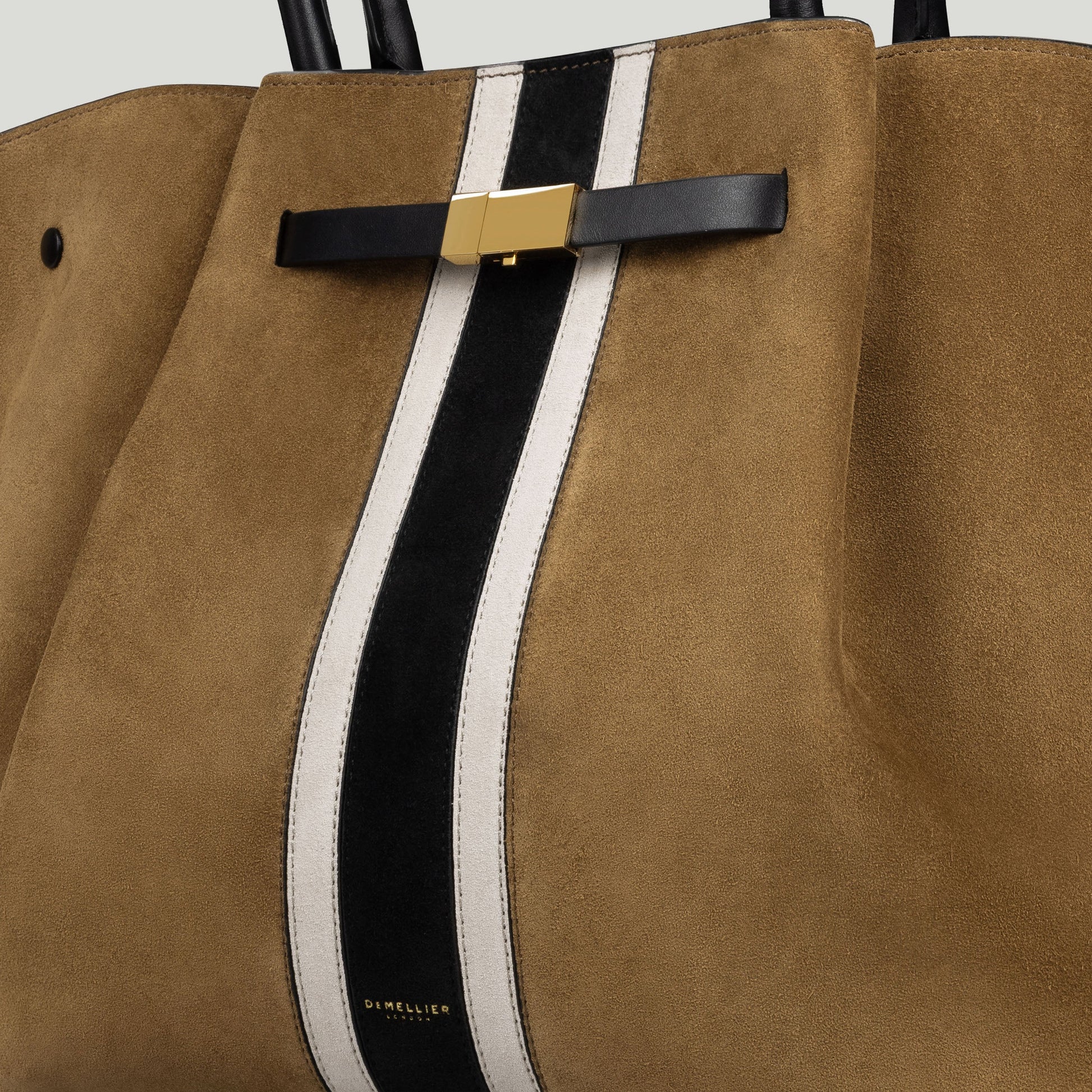 Exclusive The New York — One Size — Size tobacco suede & black suede — Back View