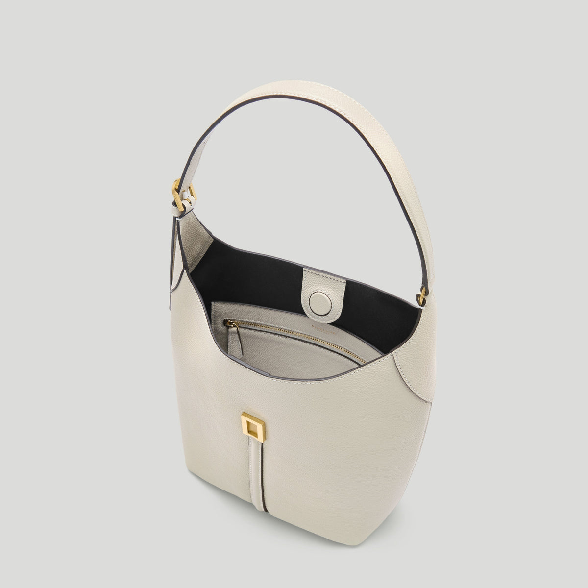 Exclusive The Siena Bucket — One Size — Size chalk small grain — Top View