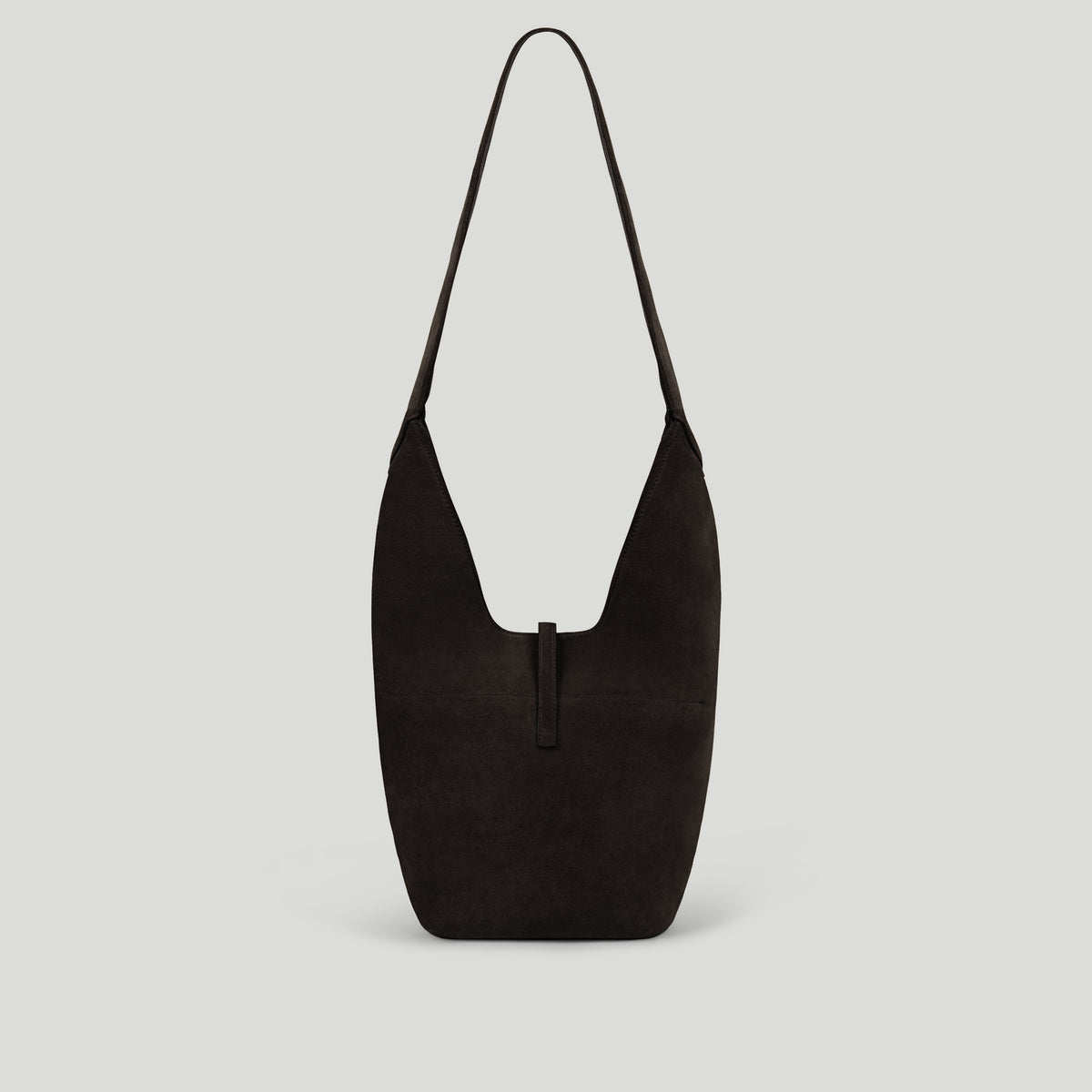 Exclusive The Siena Crossbody — One Size — Size dark chocolate suede — Lifestyle View