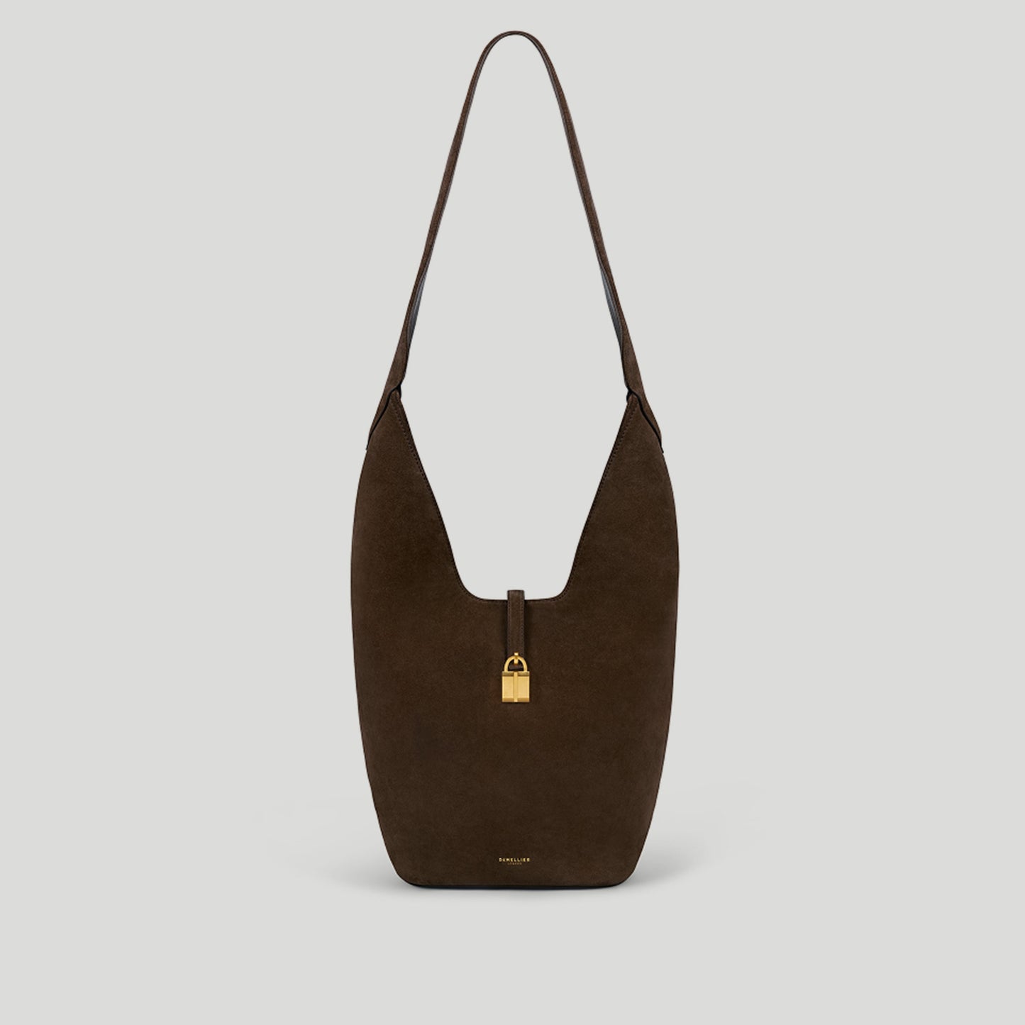 Exclusive The Siena Crossbody — One Size — Size mocha suede — Front View