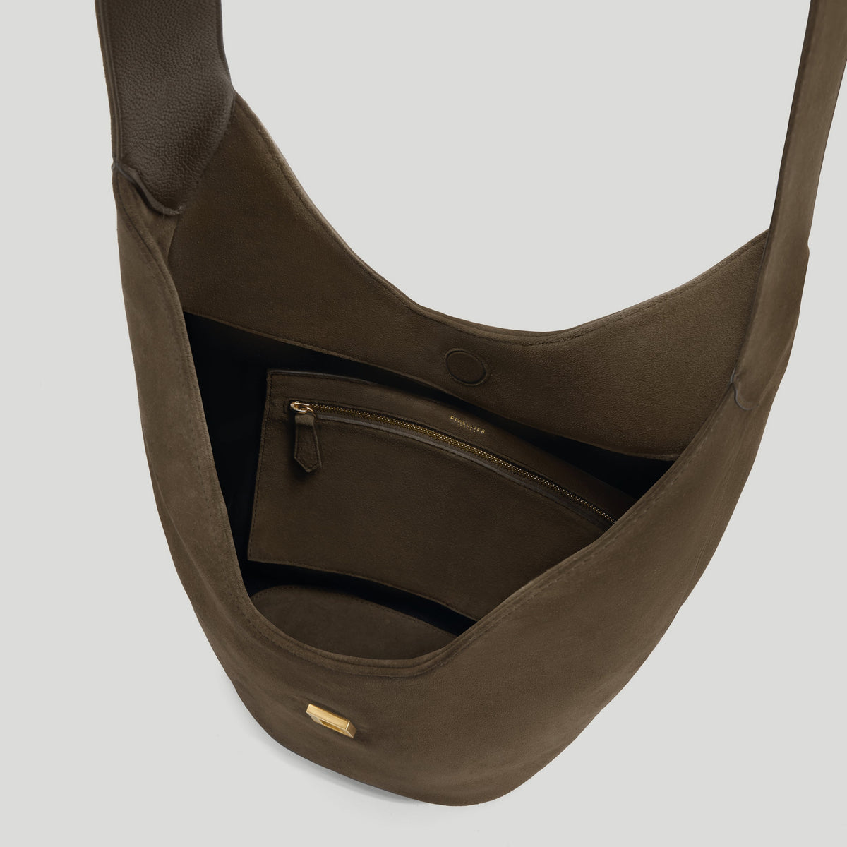 Exclusive The Siena Crossbody — One Size — Size hazel suede — Back View