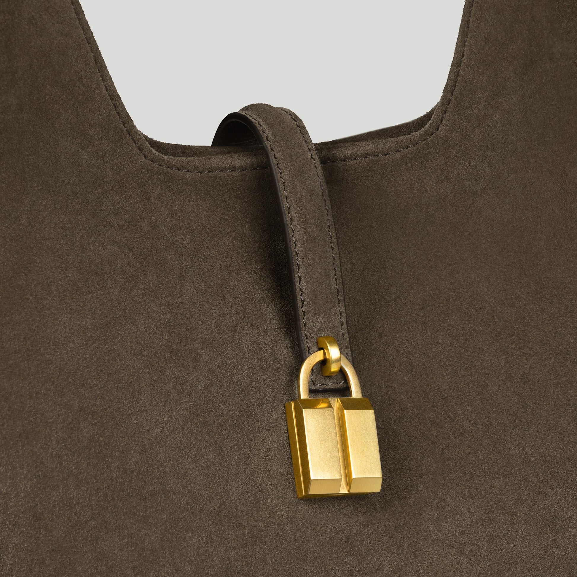 Exclusive The Siena Crossbody — One Size — Size hazel suede — Side View