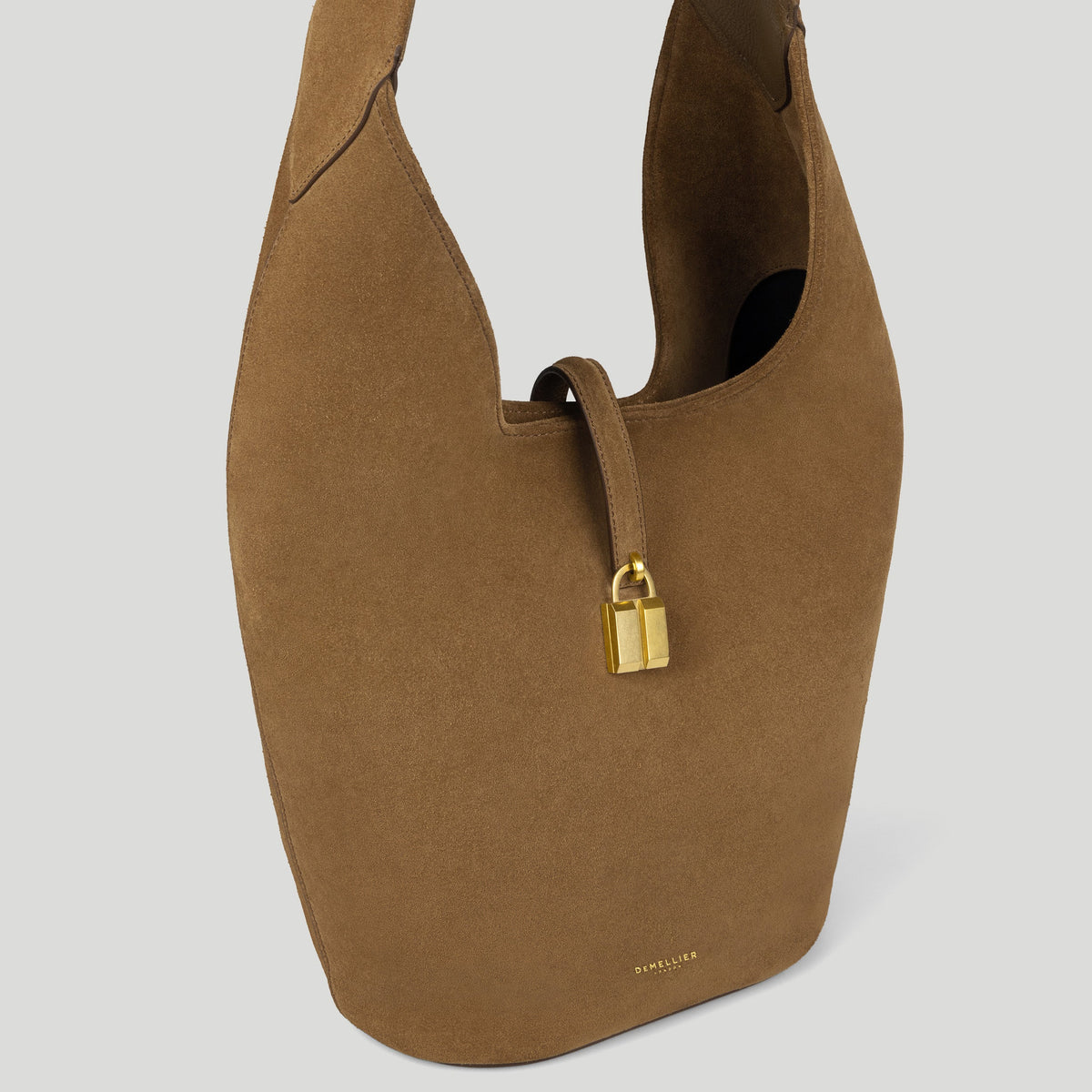 Exclusive The Siena Crossbody — One Size — Size tobacco suede — Back View