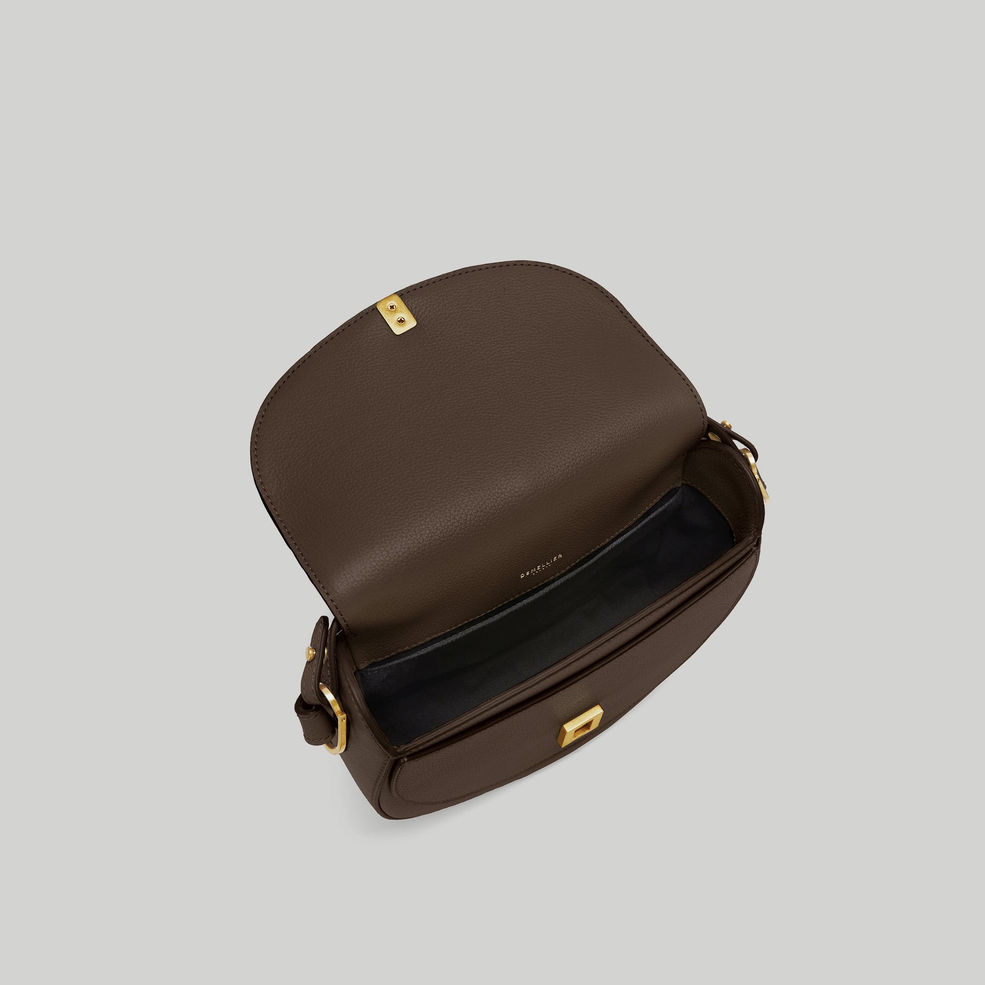 Exclusive The Siena Saddle — One Size — Size mocha small grain — Back View