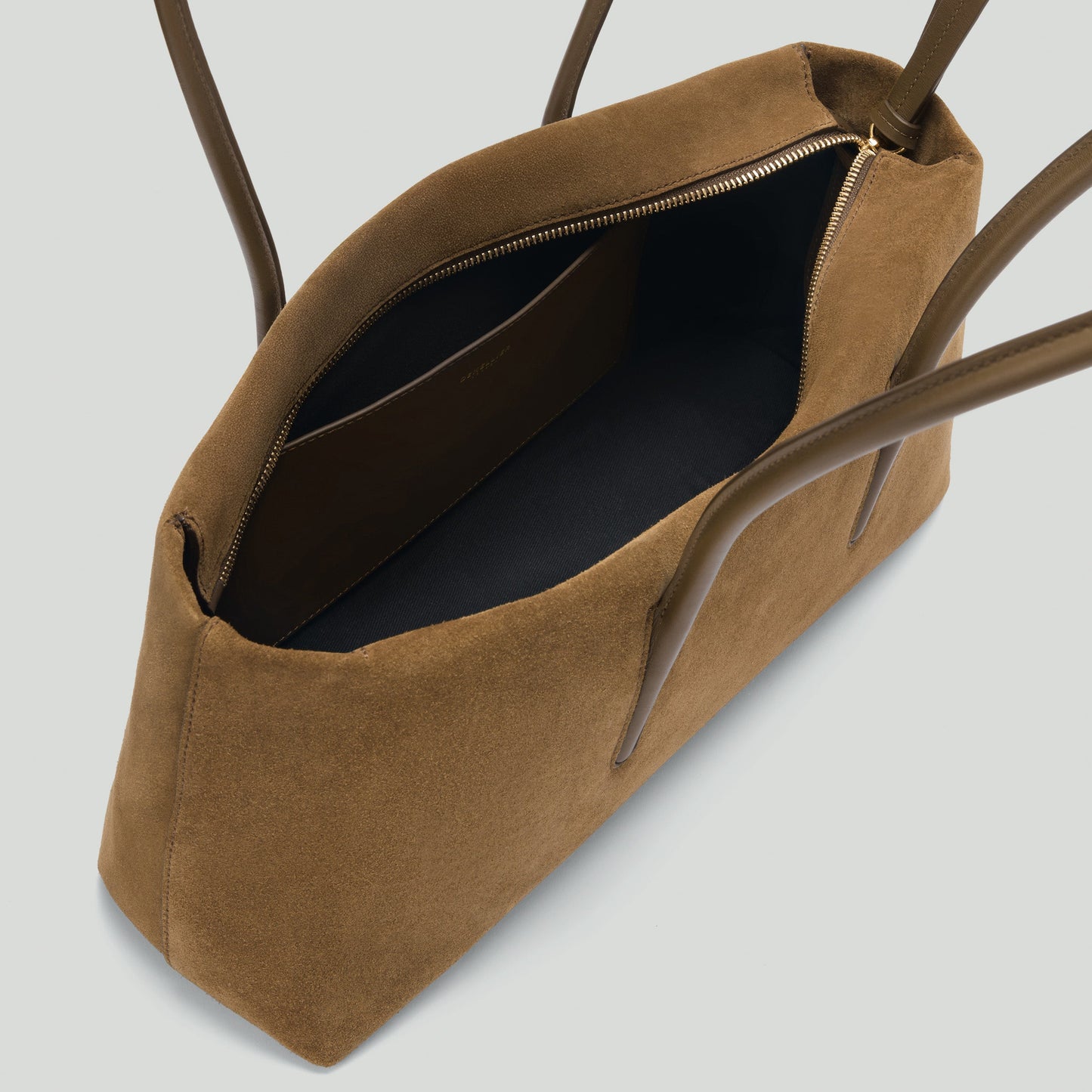 Exclusive The Stockholm Shoulder — One Size — Size tobacco suede — Back View