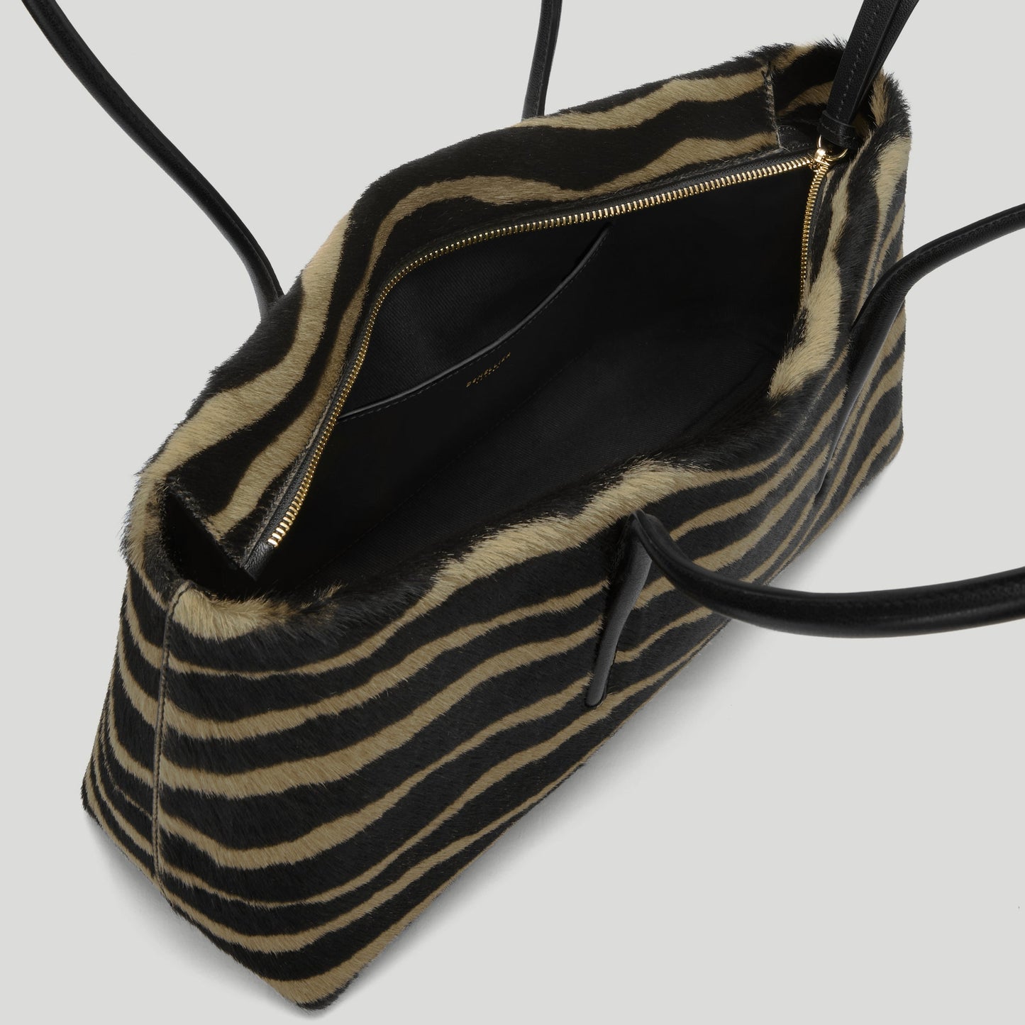 Exclusive The Stockholm Shoulder — One Size — Size zebra-effect hair calf — Top View