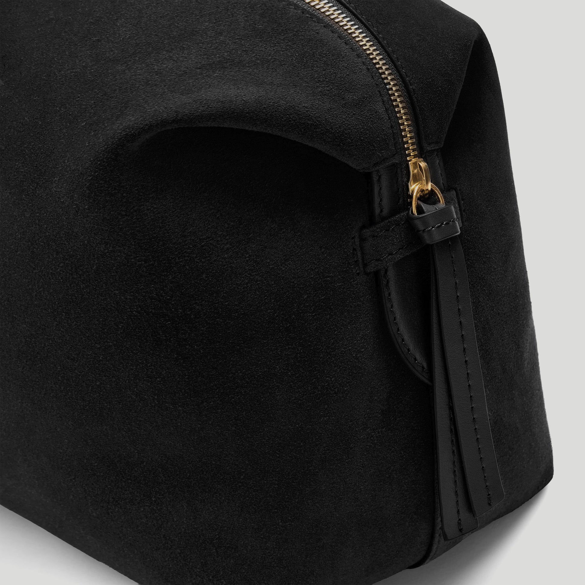 Exclusive The Stockholm — One Size — Size black suede & berry suede — Back View
