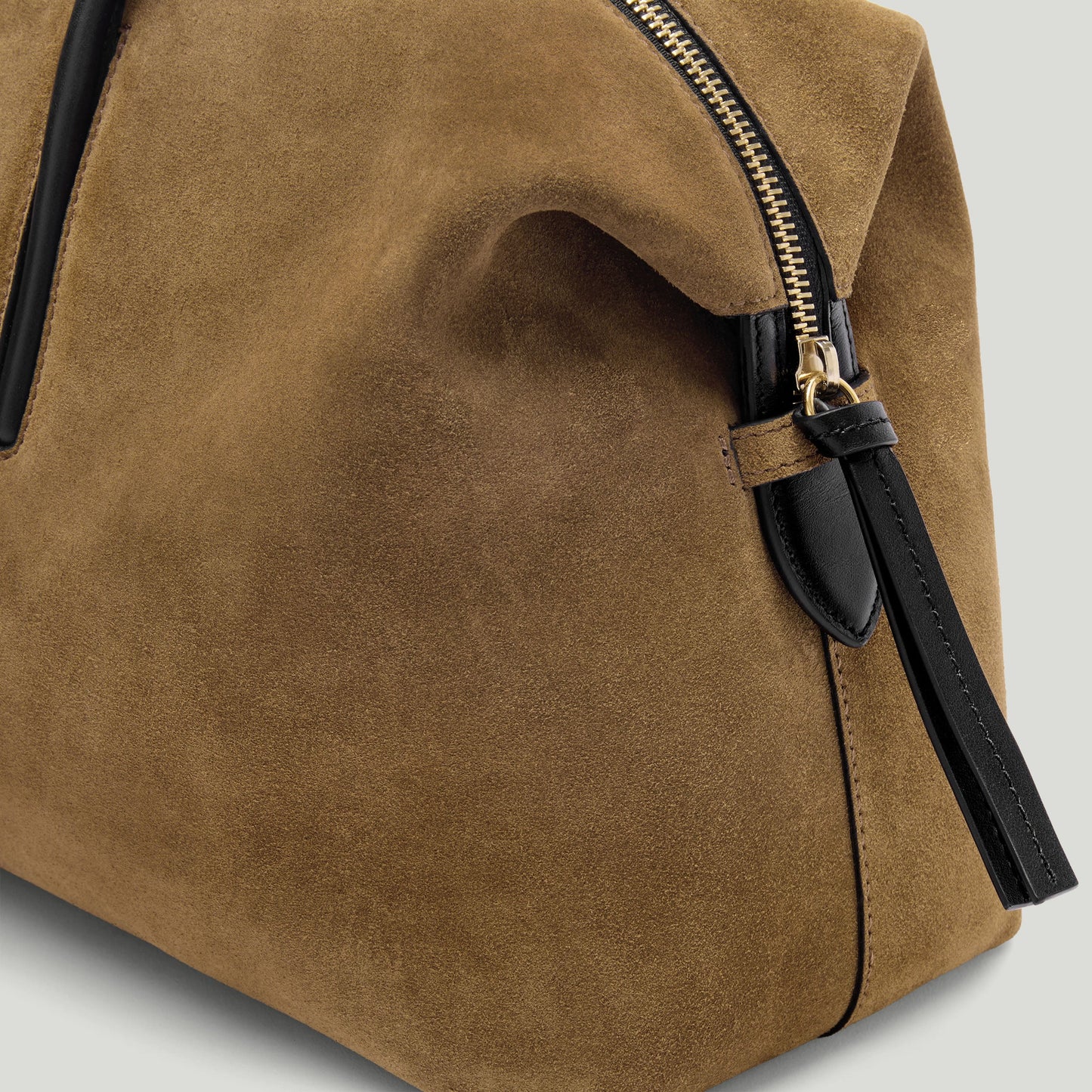 Exclusive The Stockholm — One Size — Size tobacco suede & black suede — Side View