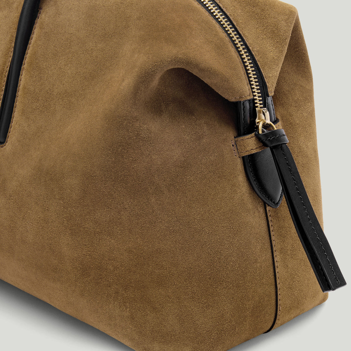 Exclusive The Stockholm — One Size — Size tobacco suede & black suede — Side View