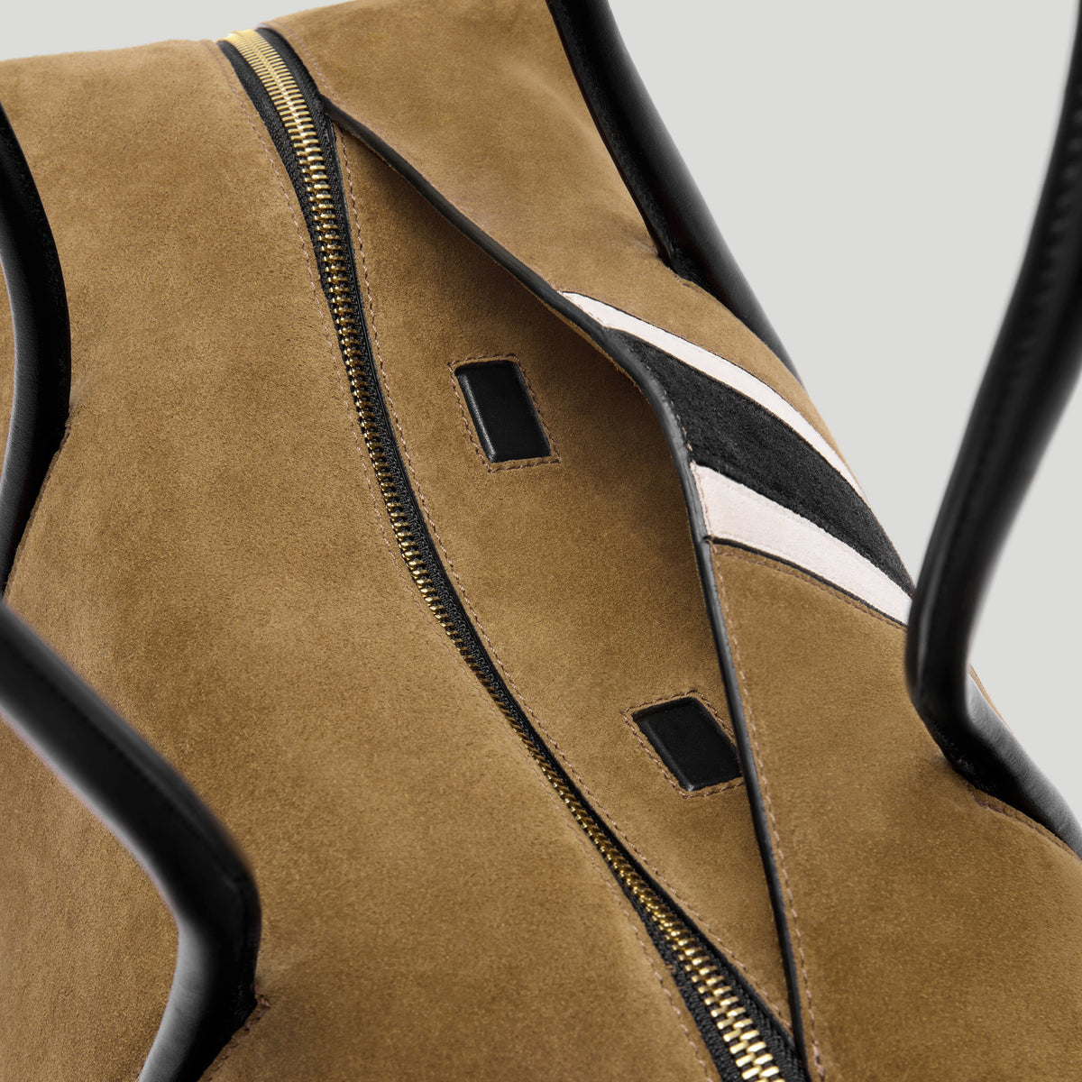 Exclusive The Stockholm — One Size — Size tobacco suede & black suede — Top View