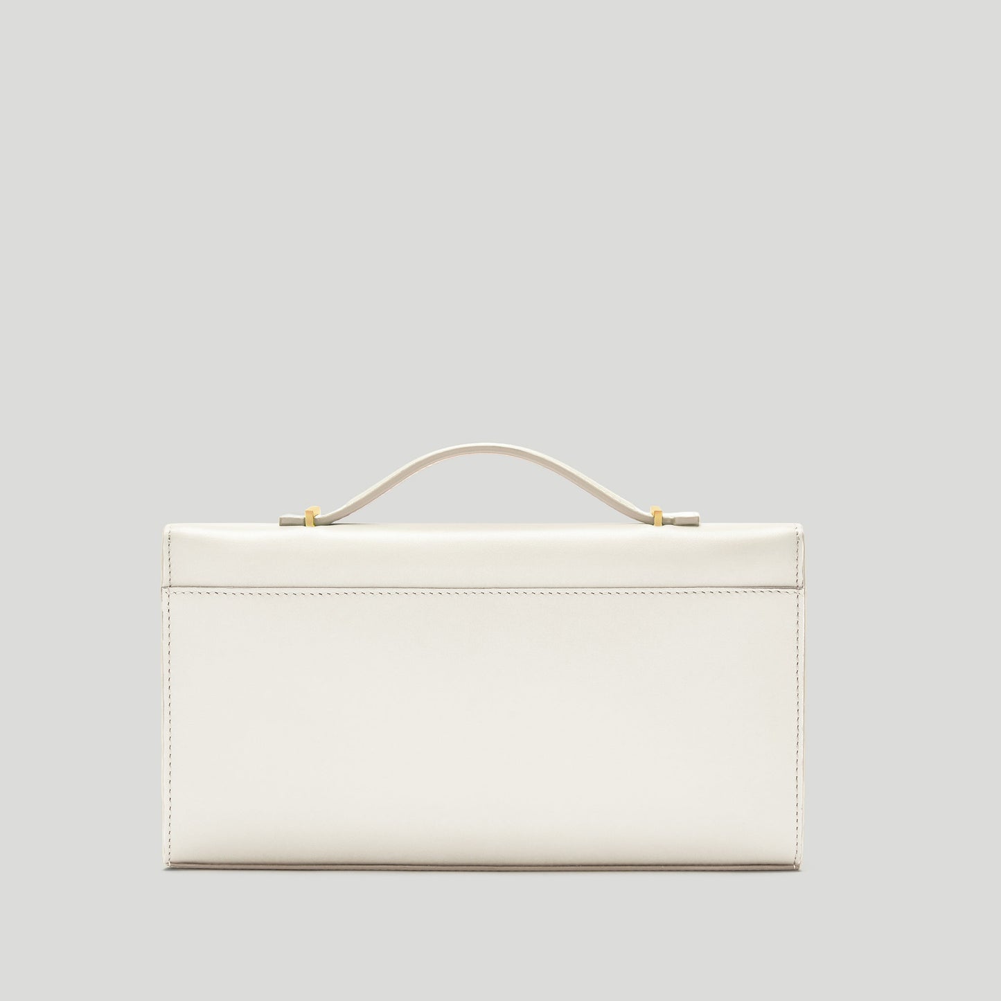 Exclusive The Vancouver Clutch — One Size — Size optic white smooth — Detail View
