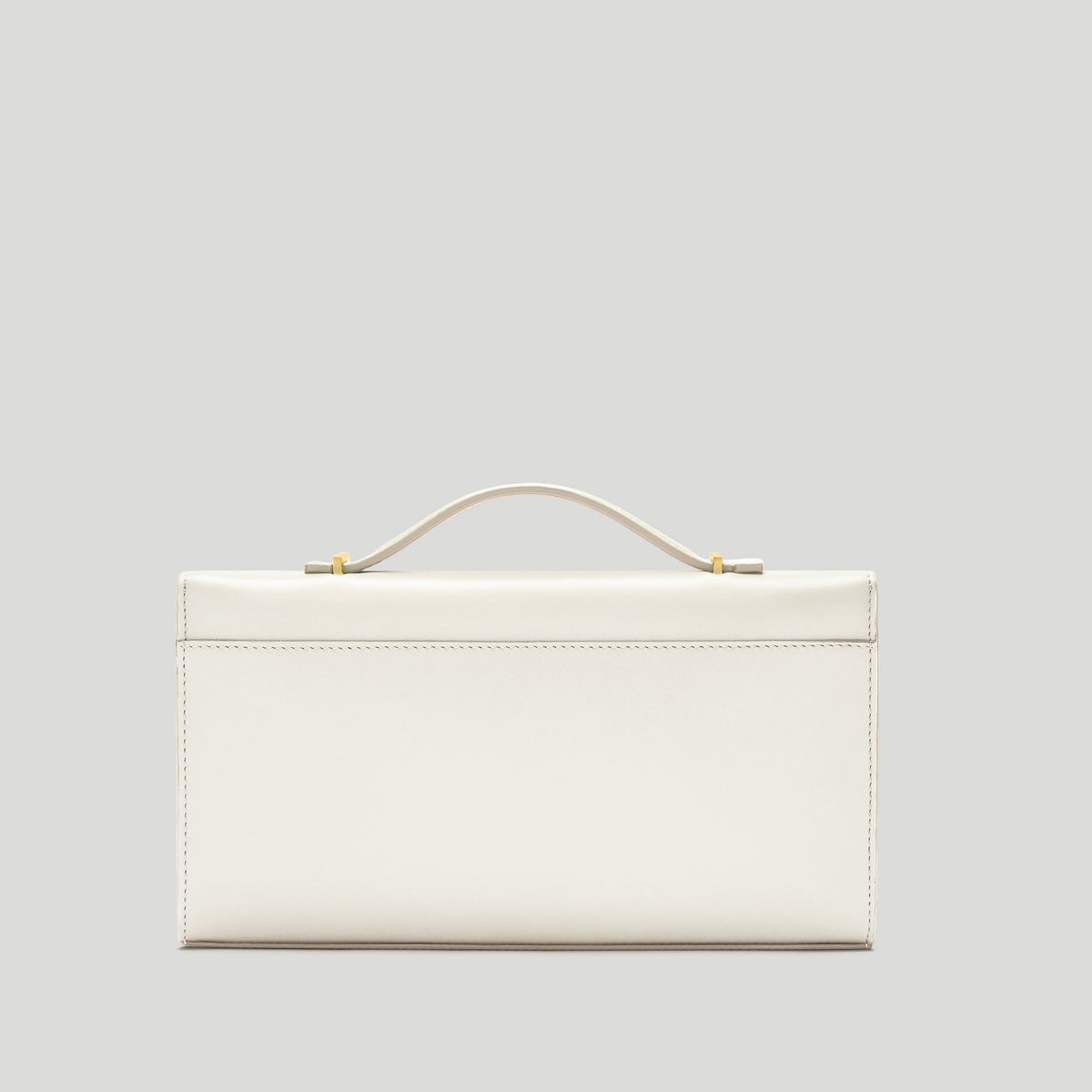 Exclusive The Vancouver Clutch — One Size — Size optic white smooth — Detail View