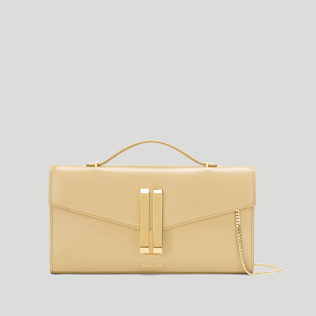 Exclusive The Vancouver Clutch — One Size — Size dune smooth — Front View