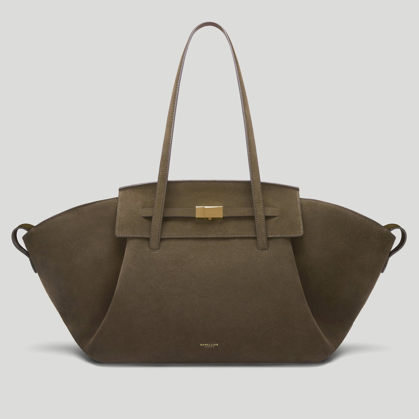 Exclusive The Brooklyn — One Size — Size hazel suede — Front View