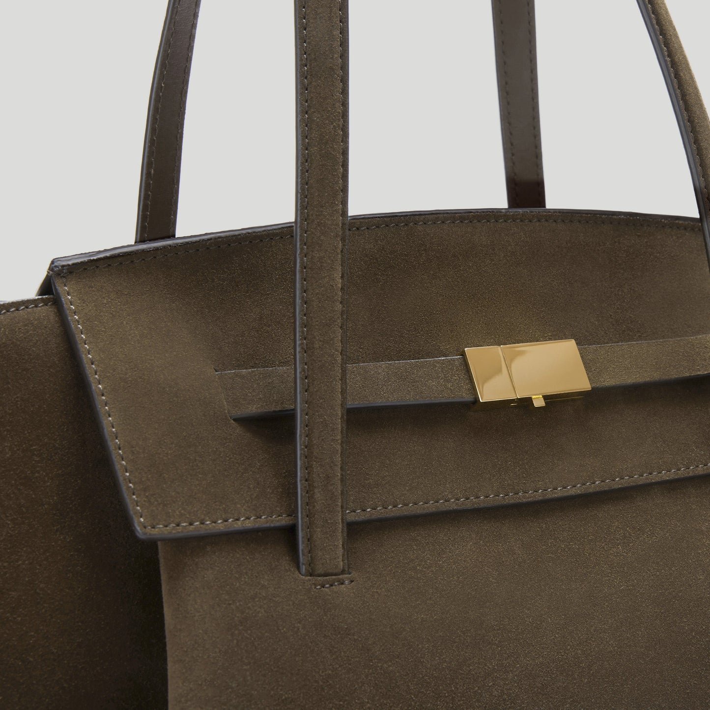 Exclusive The Brooklyn — One Size — Size hazel suede — Back View