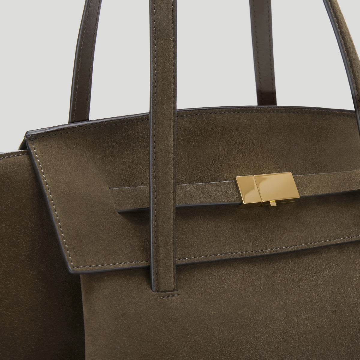 Exclusive The Brooklyn — One Size — Size hazel suede — Back View