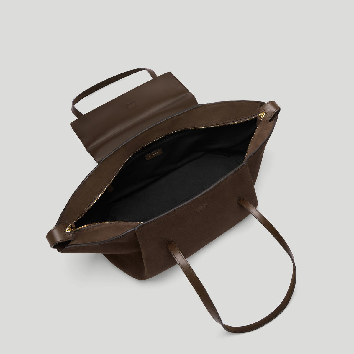 Exclusive The Brooklyn — One Size — Size mocha suede — Back View