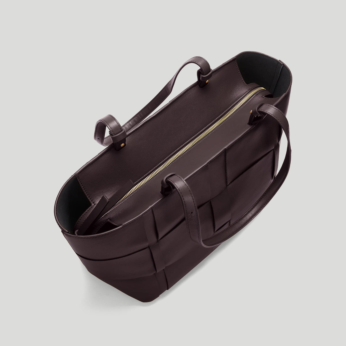 Exclusive The Florence — One Size — Size bordeaux fine grain — Back View