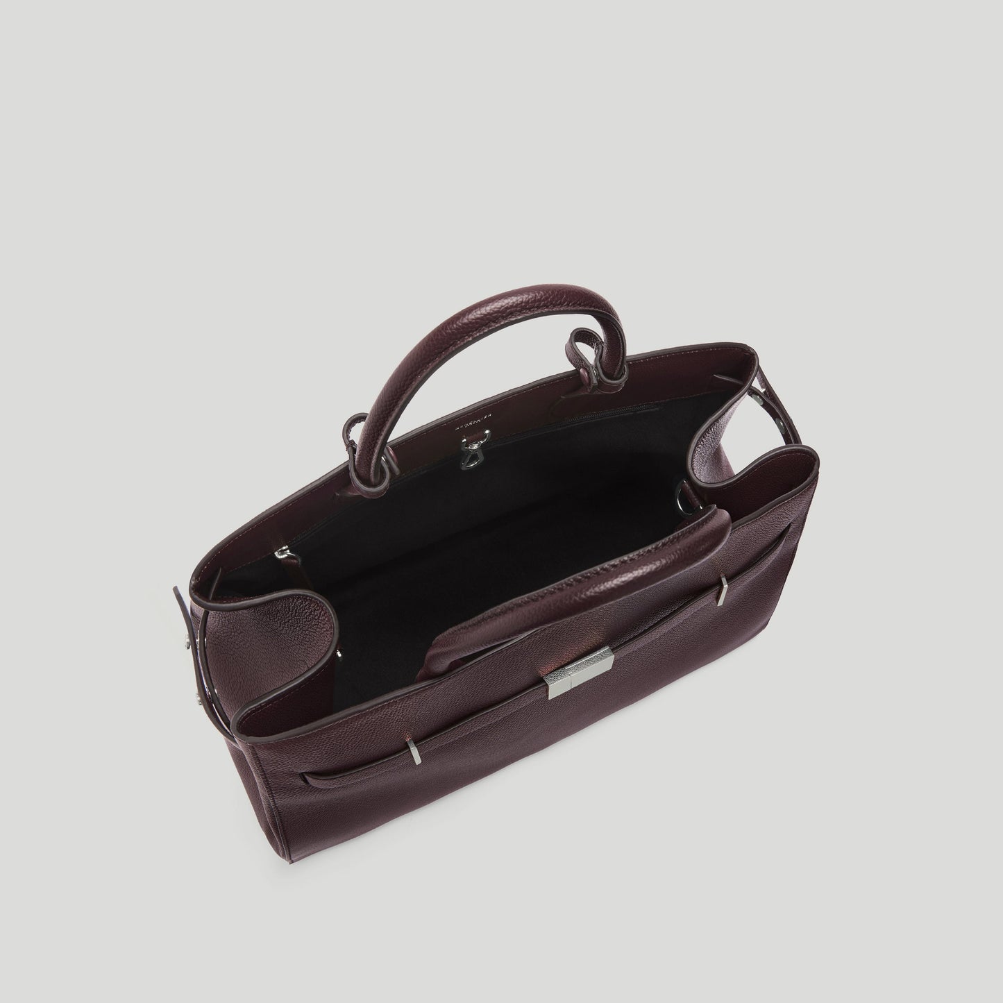 Exclusive The Hudson — One Size — Size bordeaux small grain — Back View