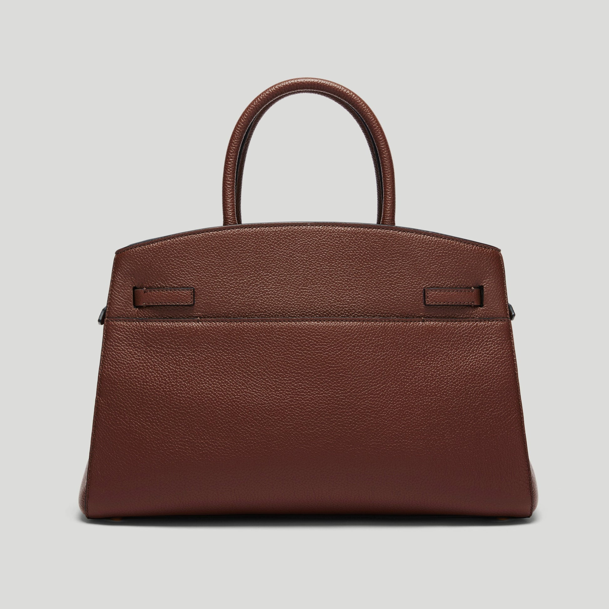 Exclusive The Midi Hudson — Midi — Size warm brown small grain — Detail View