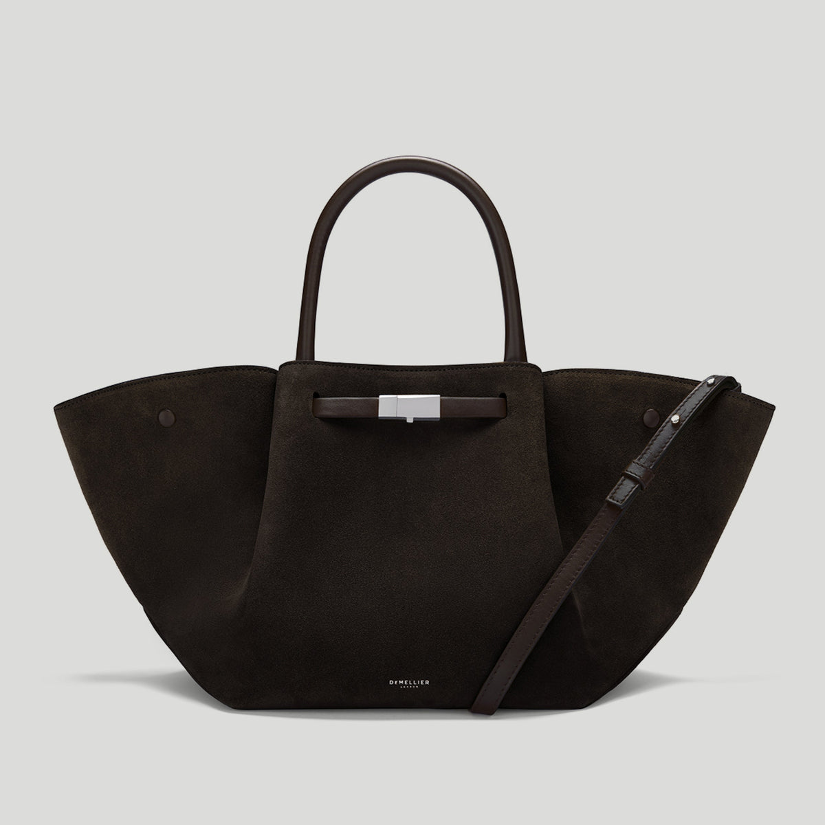 Exclusive The Midi New York — Midi — Size dark chocolate suede — Front View
