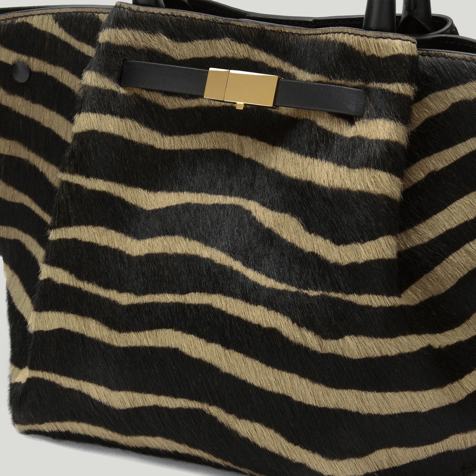 Exclusive The Midi New York — Midi — Size zebra-effect hair calf — Back View