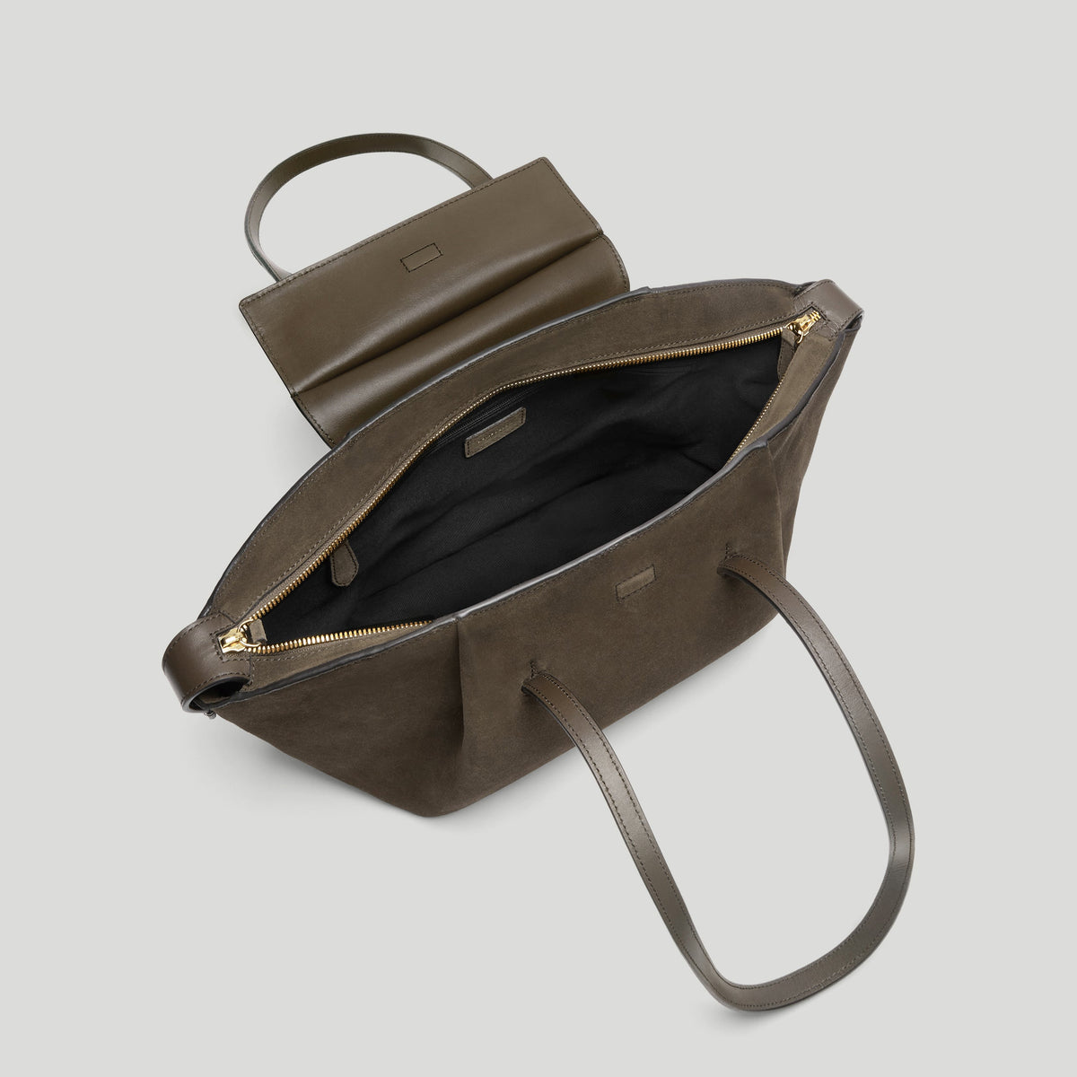 Exclusive The Midi Brooklyn — Midi — Size hazel suede — Back View