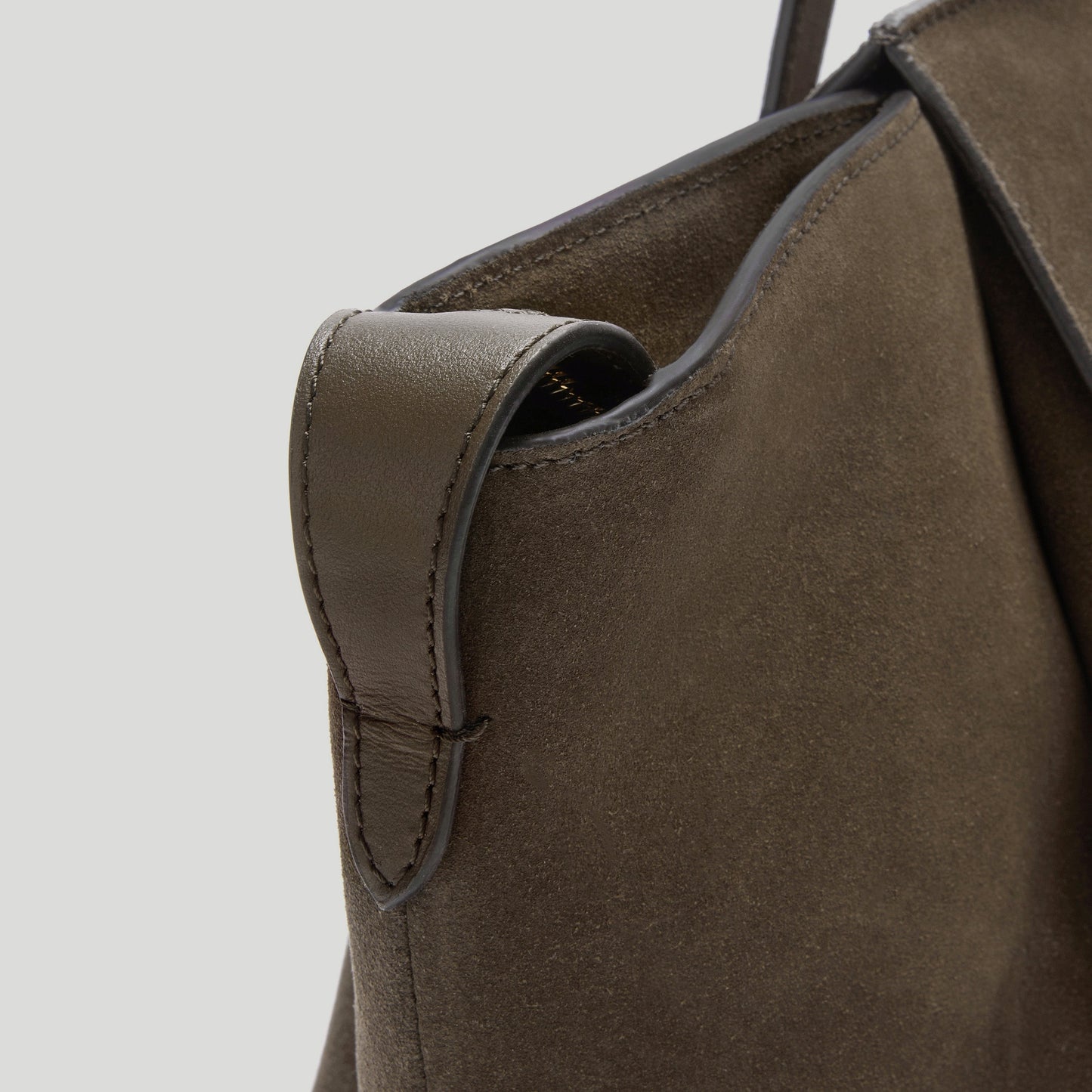 Exclusive The Midi Brooklyn — Midi — Size hazel suede — Top View