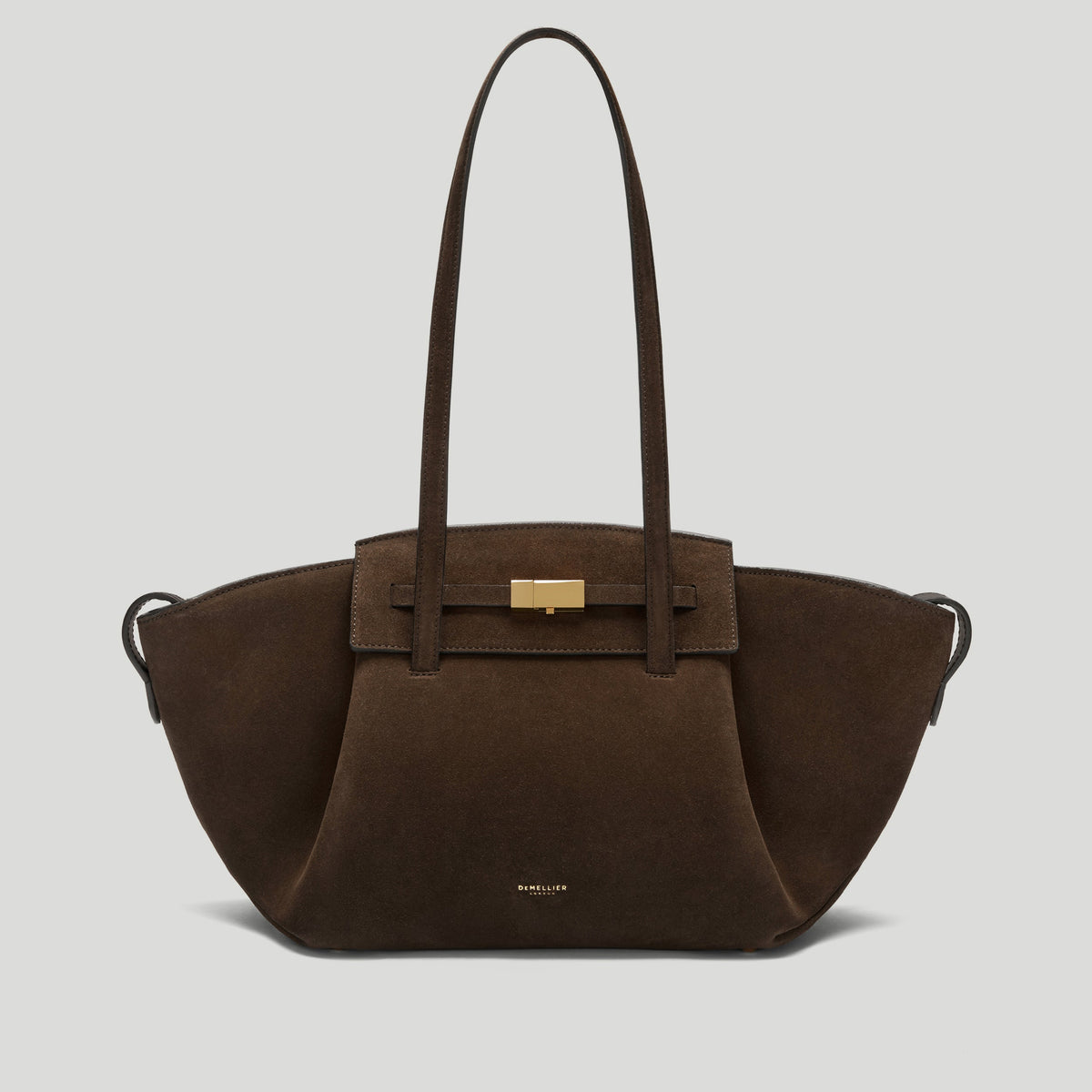 Exclusive The Midi Brooklyn — Midi — Size mocha suede — Front View