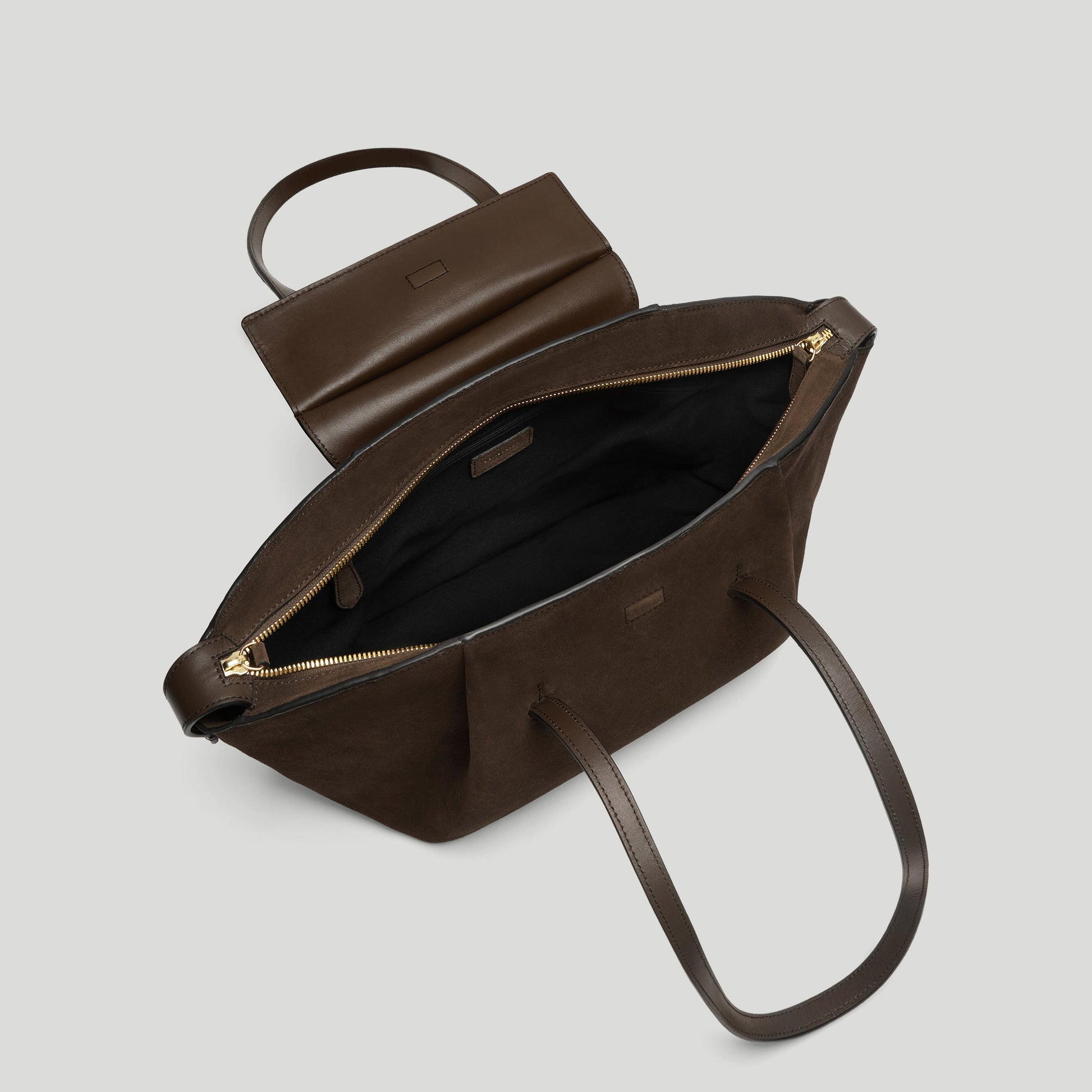 Exclusive The Midi Brooklyn — Midi — Size mocha suede — Back View