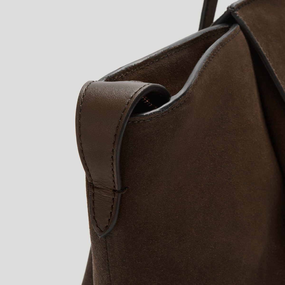 Exclusive The Midi Brooklyn — Midi — Size mocha suede — Top View