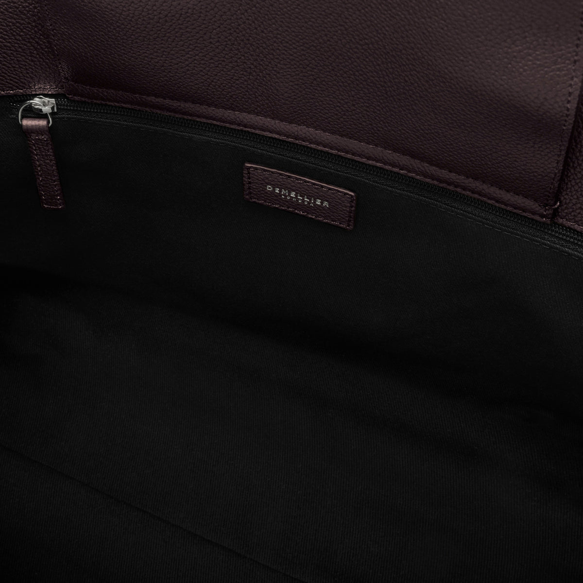 Exclusive The Midi Hudson — Midi — Size bordeaux small grain — Top View