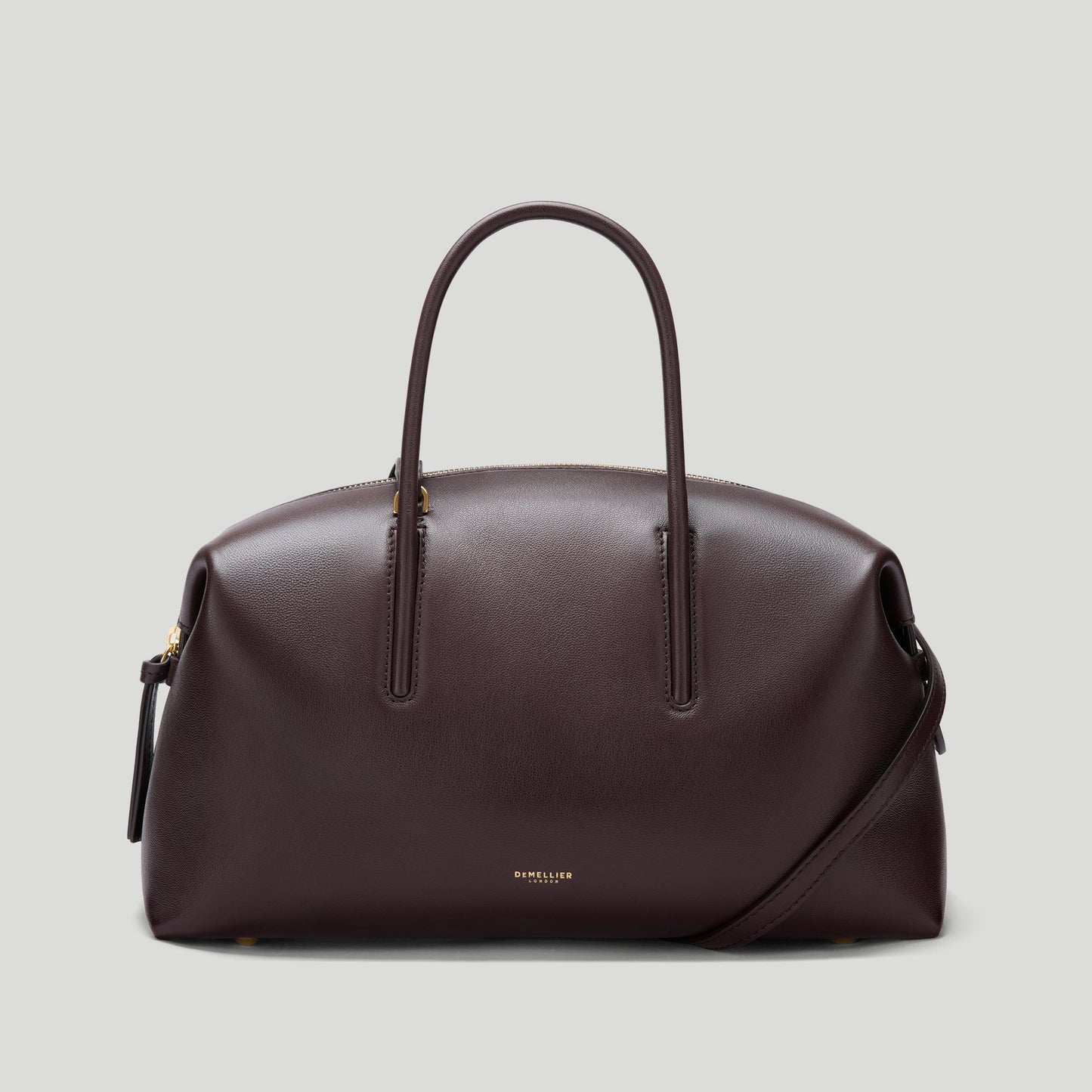Exclusive The Midi Stockholm — Midi — Size bordeaux fine grain — Front View
