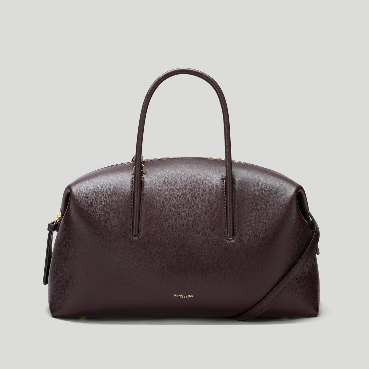 Exclusive The Midi Stockholm — Midi — Size bordeaux fine grain — Front View