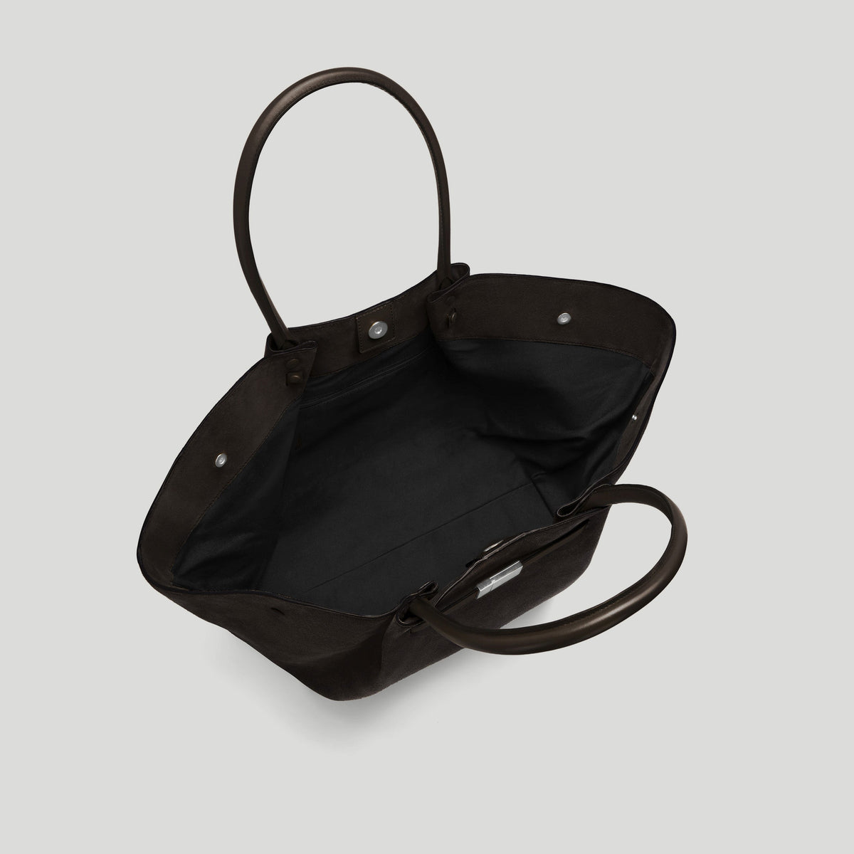 Exclusive The New York — One Size — Size dark chocolate suede — Back View