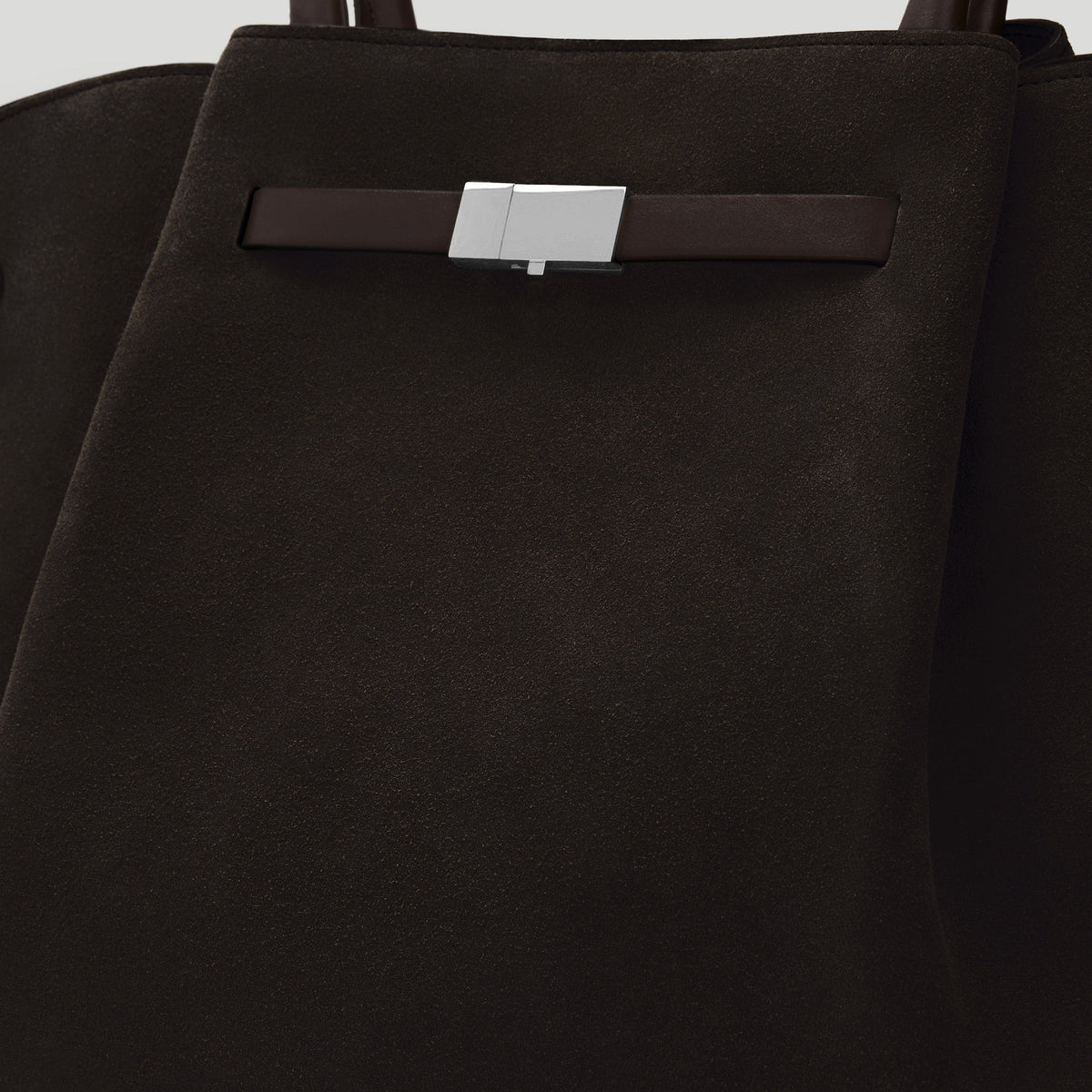 Exclusive The New York — One Size — Size dark chocolate suede — Side View