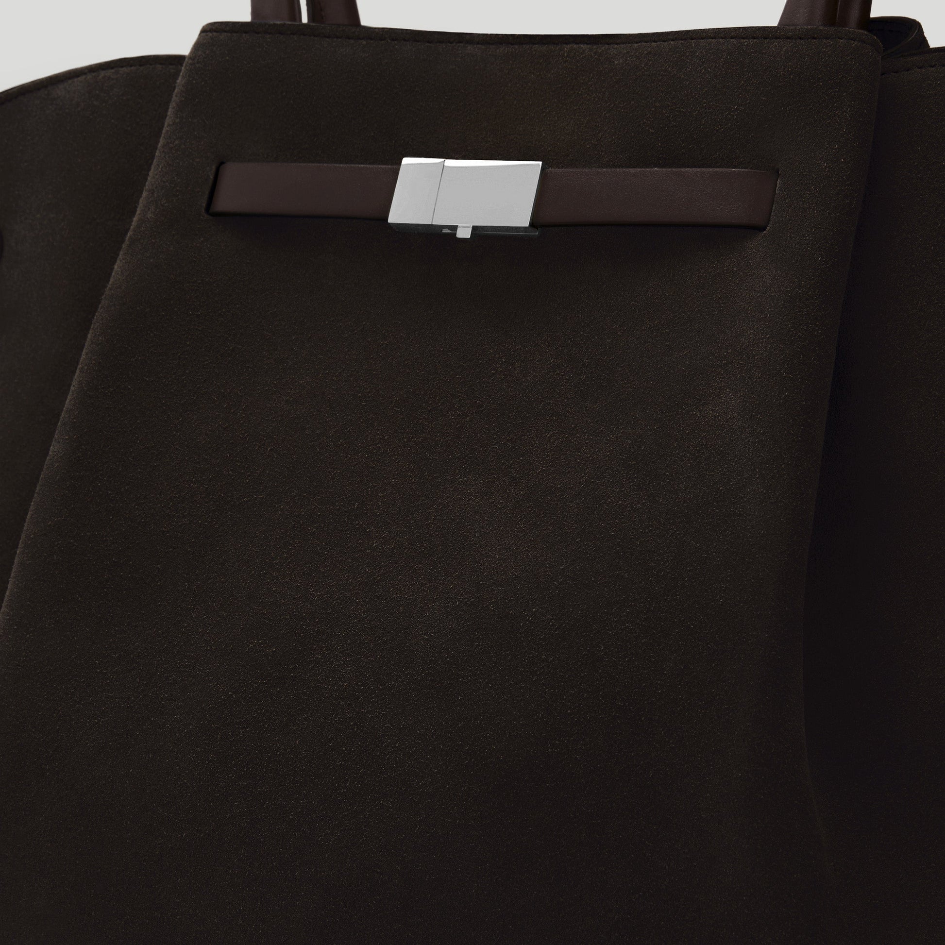 Exclusive The New York — One Size — Size dark chocolate suede — Side View