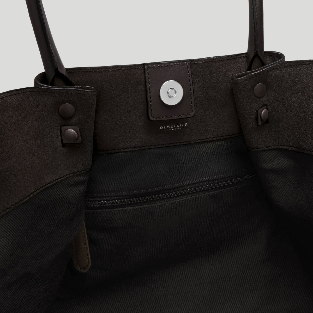 Exclusive The New York — One Size — Size dark chocolate suede — Top View