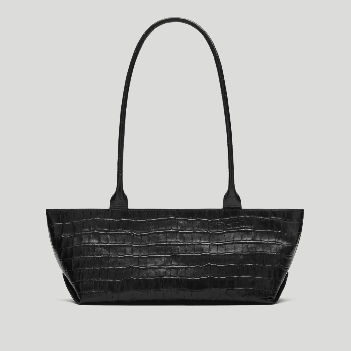 Exclusive The New York Shoulder — One Size — Size black croc-effect — Detail View