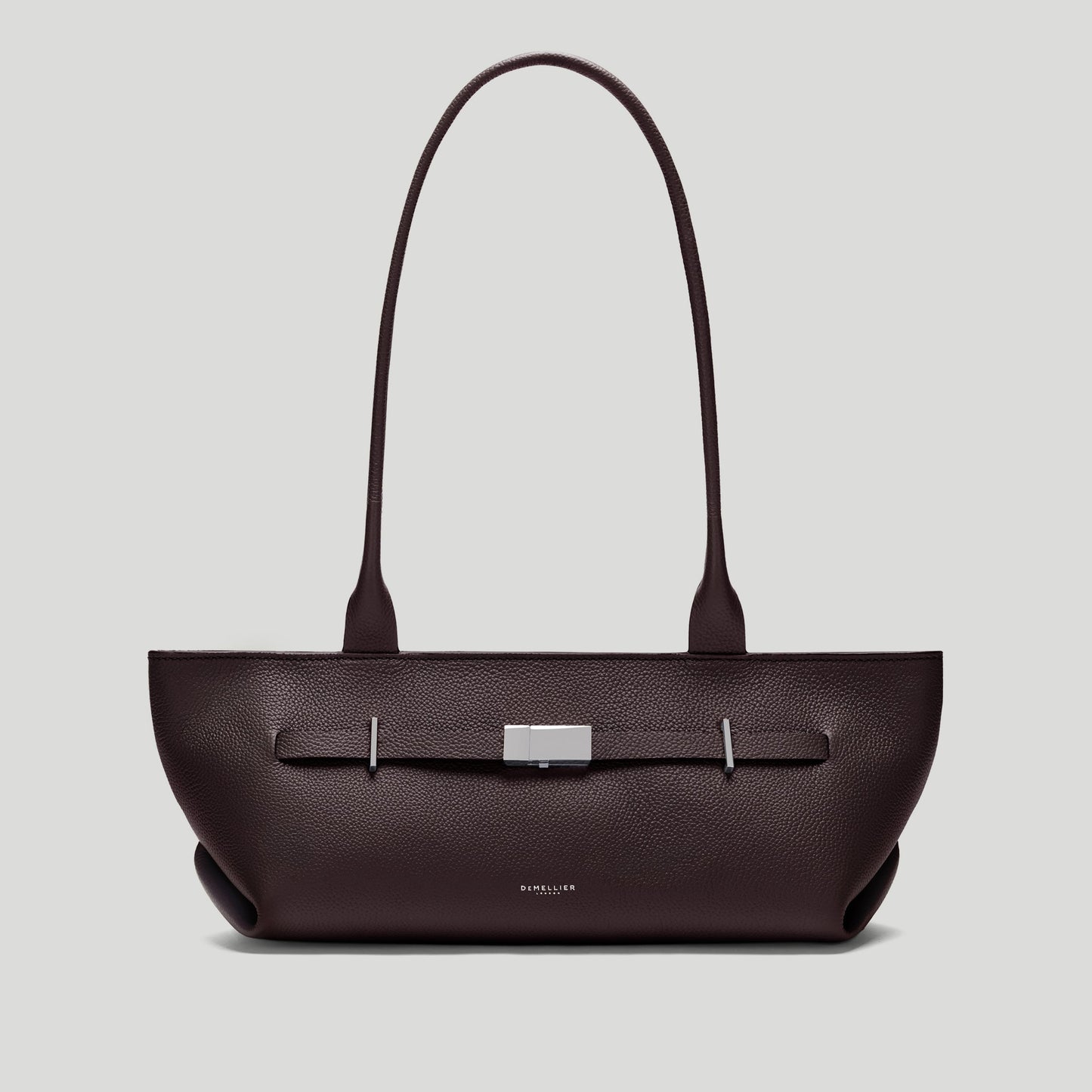 Exclusive The New York Shoulder — One Size — Size bordeaux small grain — Front View