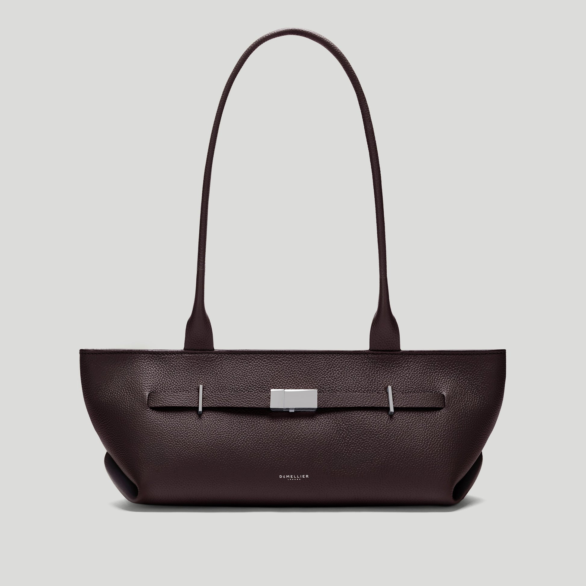 Exclusive The New York Shoulder — One Size — Size bordeaux small grain — Front View