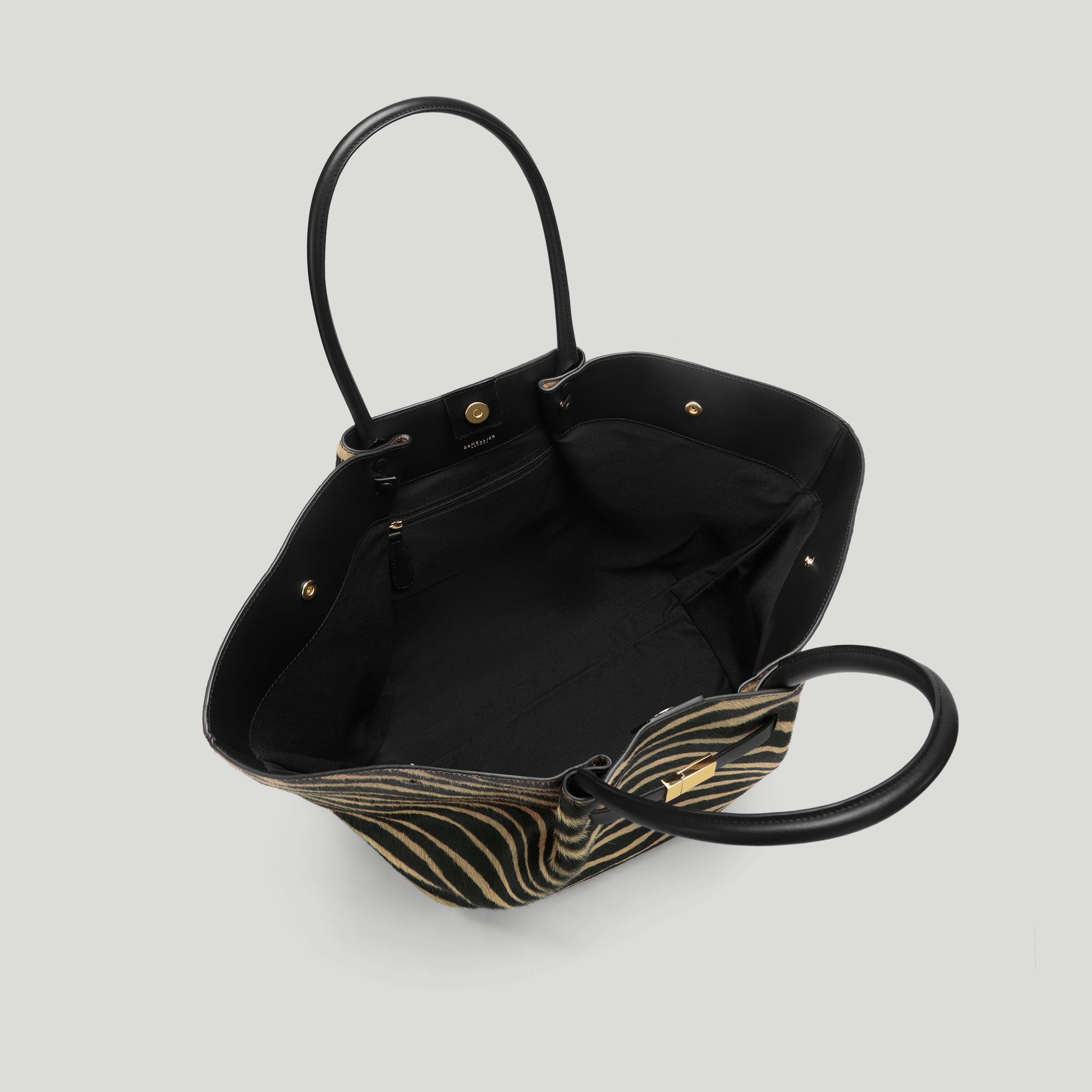 Exclusive The New York — One Size — Size zebra-effect hair calf — Back View