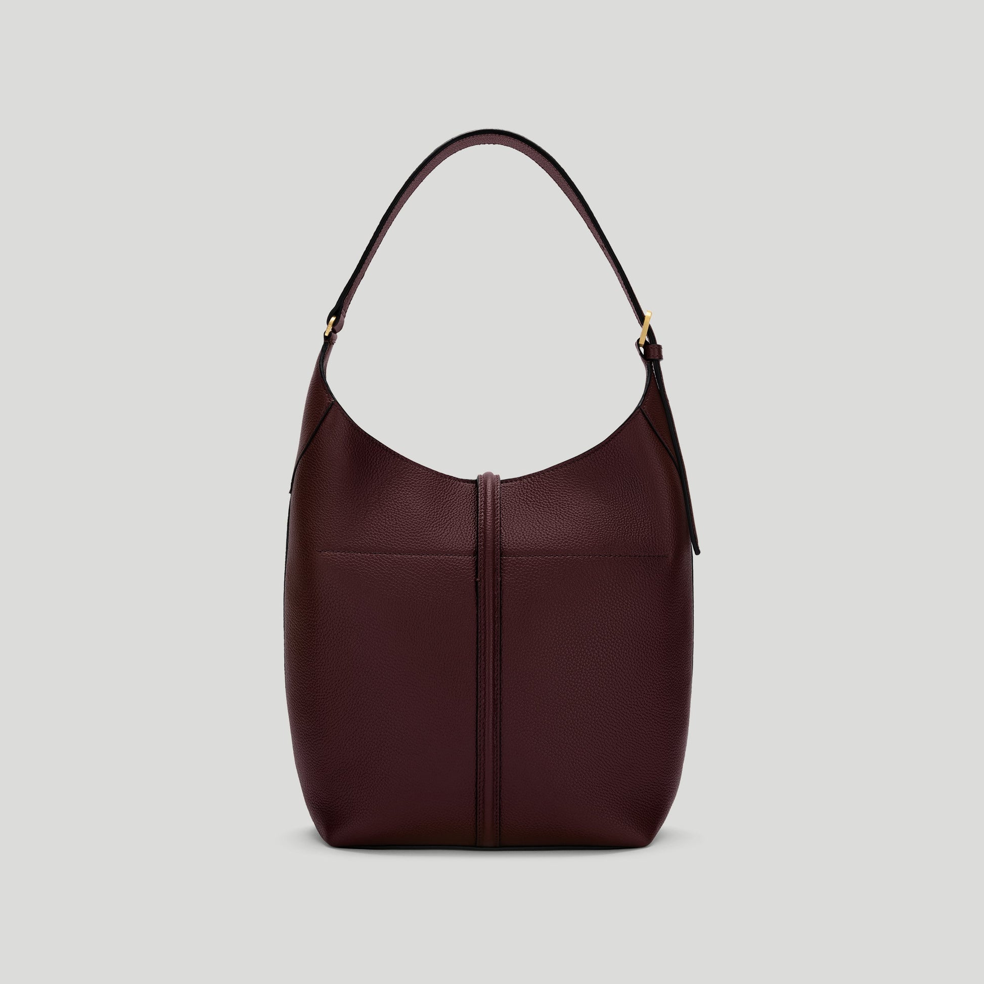 Exclusive The Siena Bucket — One Size — Size burgundy small grain — Detail View