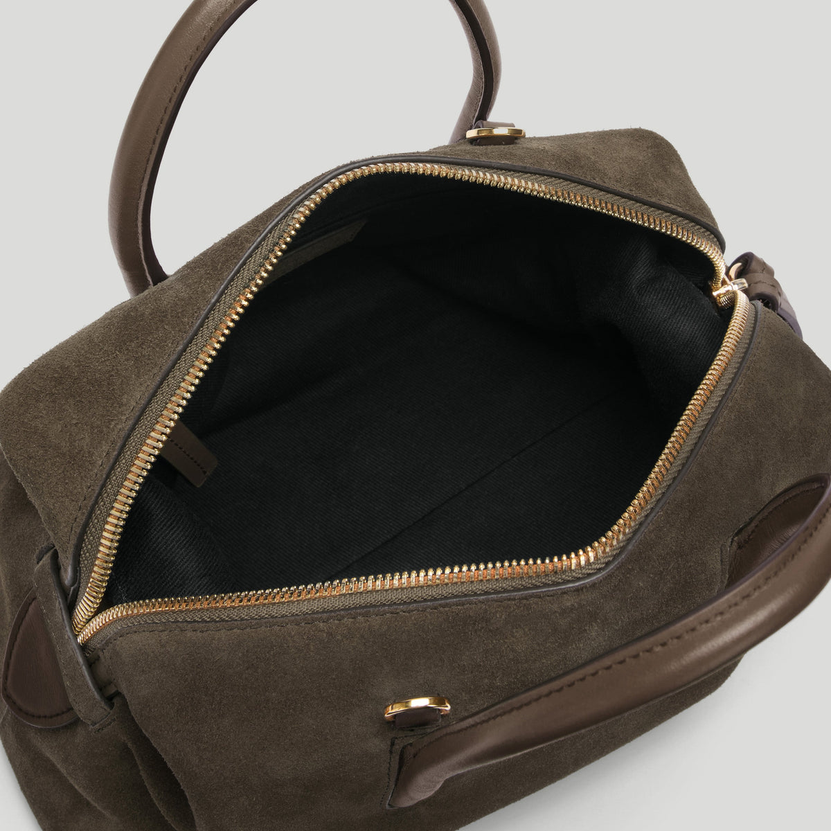 Exclusive The Small Stockholm — Small — Size hazel suede — Back View